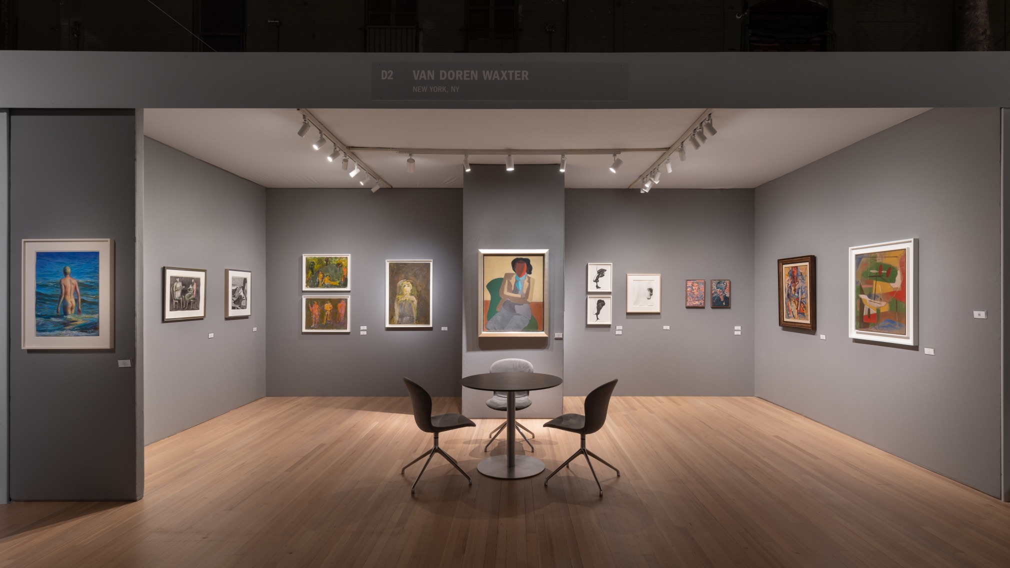 installation view at an art fair