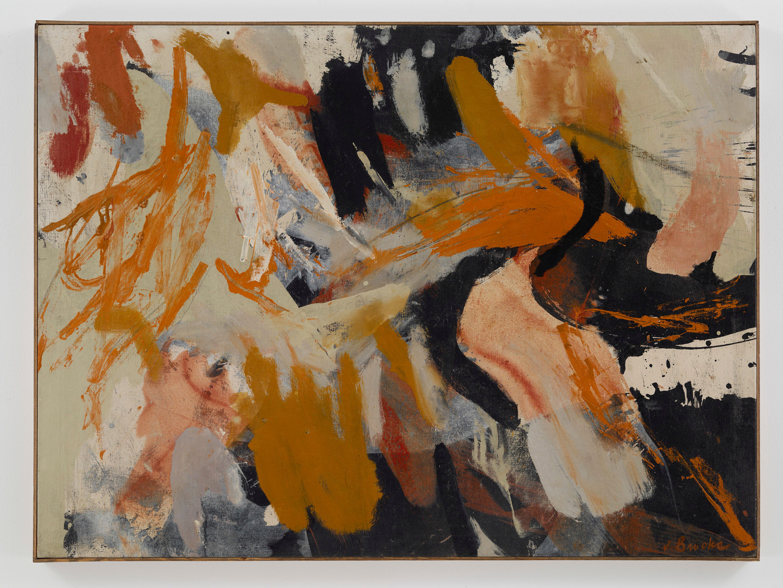 Garamond, 1958 Oil on cotton duck