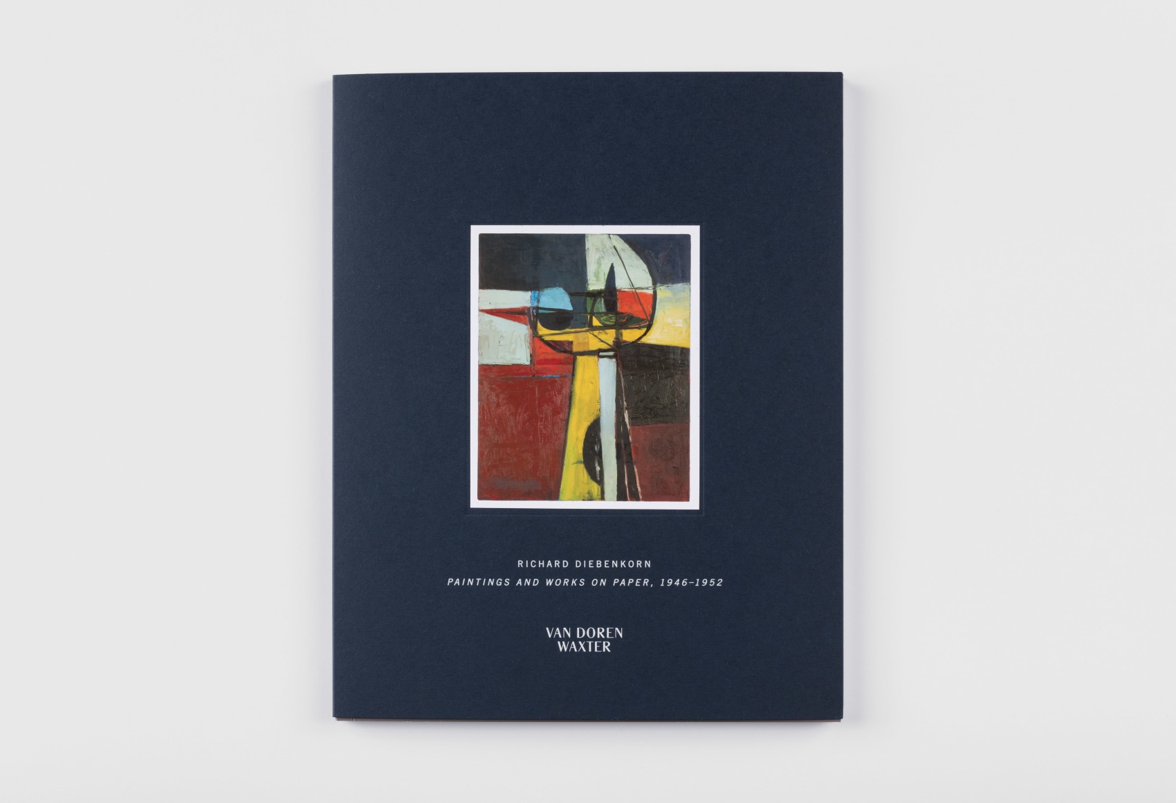 exterior photo of a Richard Diebenkorn catalogue