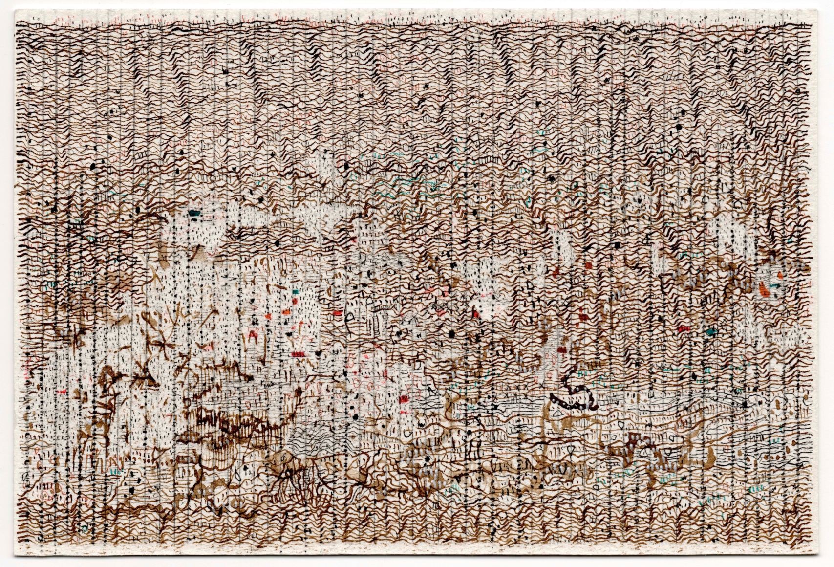 Arise, 2018 Ink, gouache, and pencil on paper