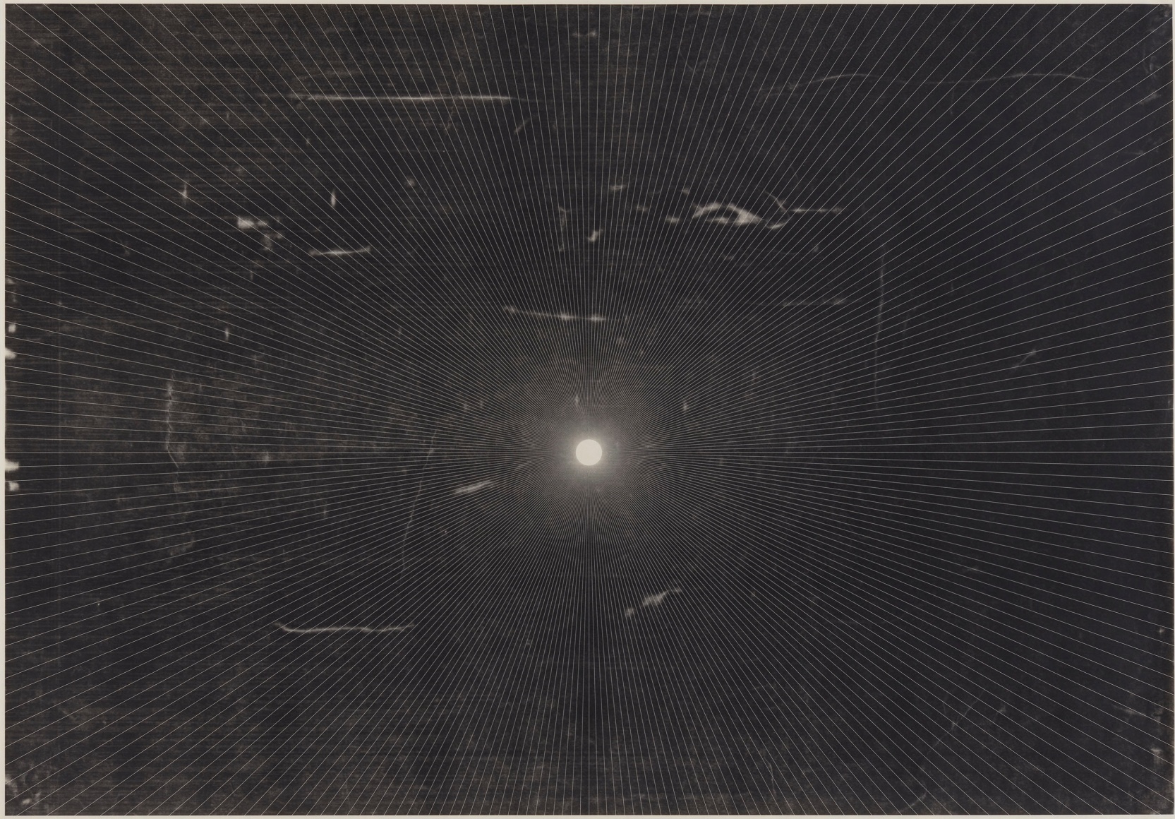 dark work on paper made with laser toner