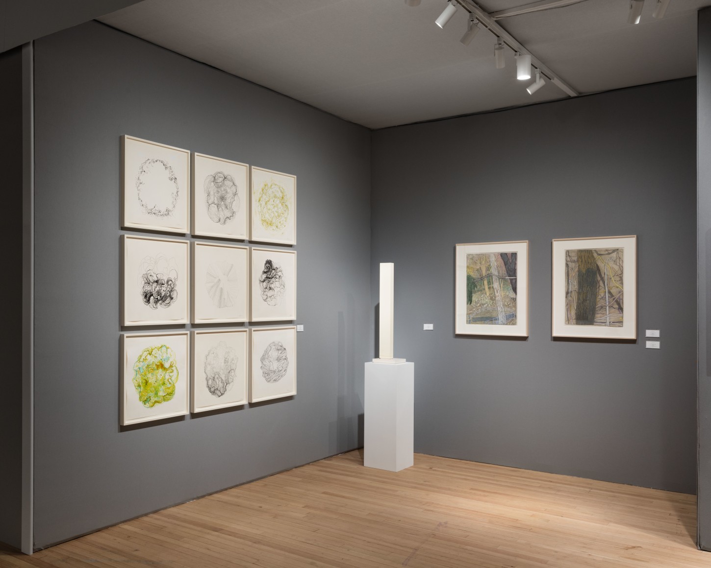 installation view art fair booth