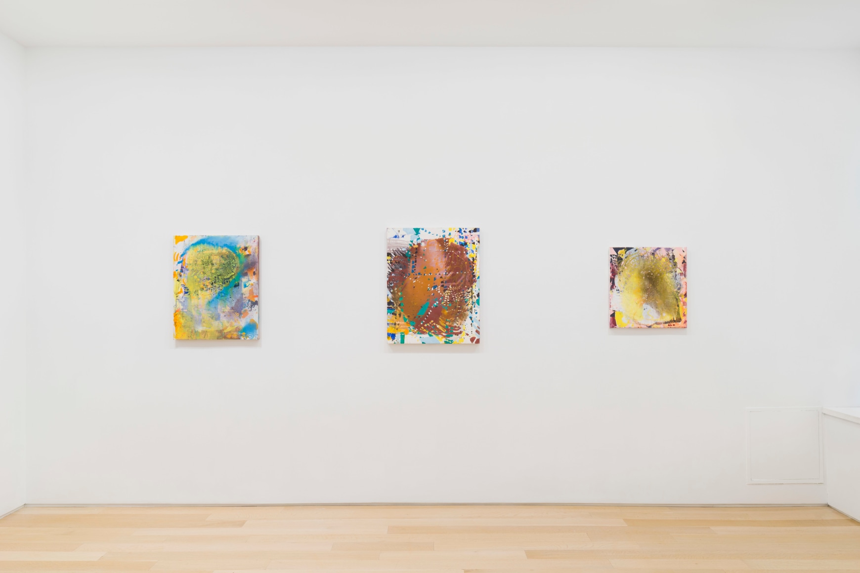 artworks on a white wall