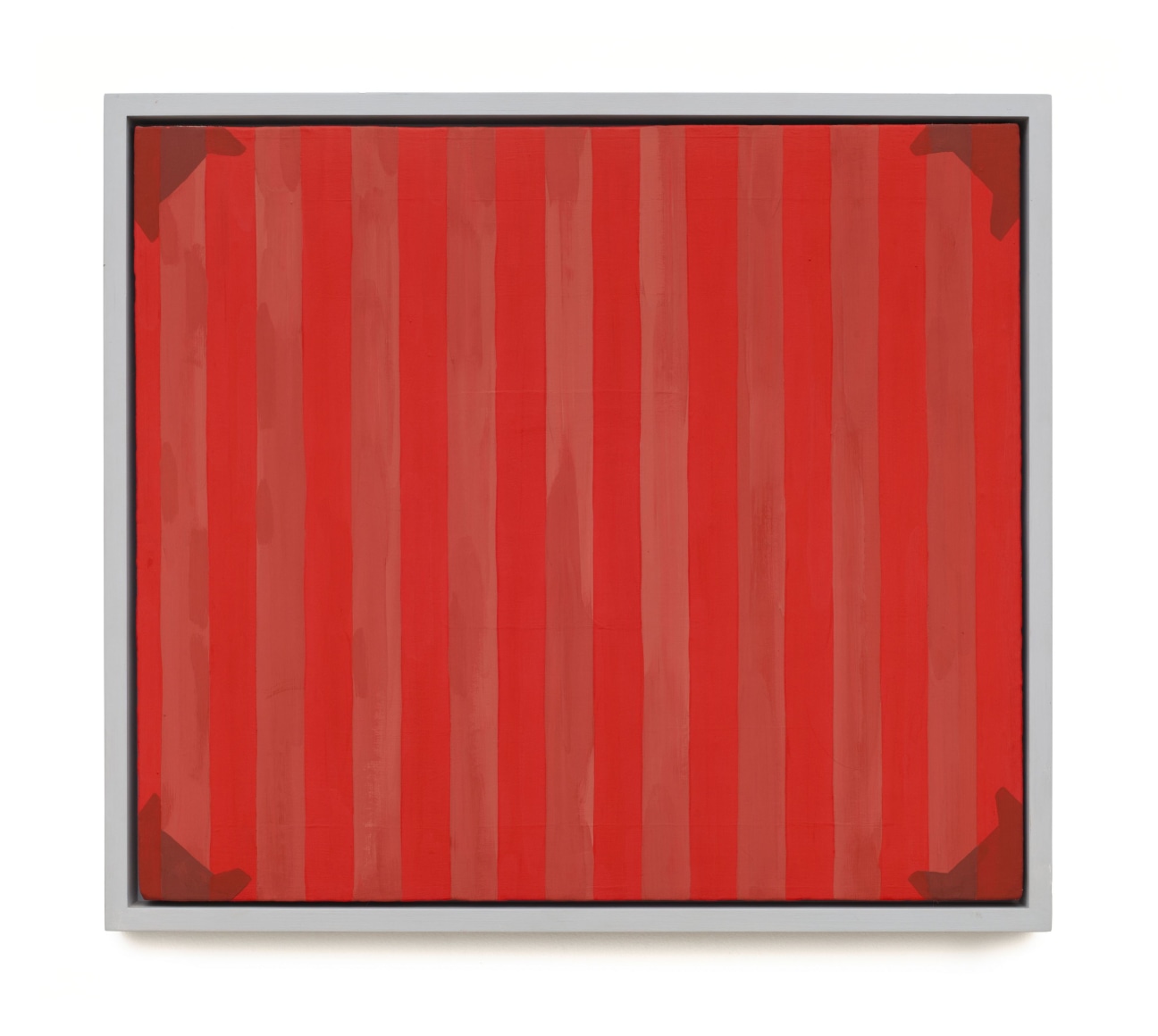 Portrait #119, 1987 Casein on canvas on wood