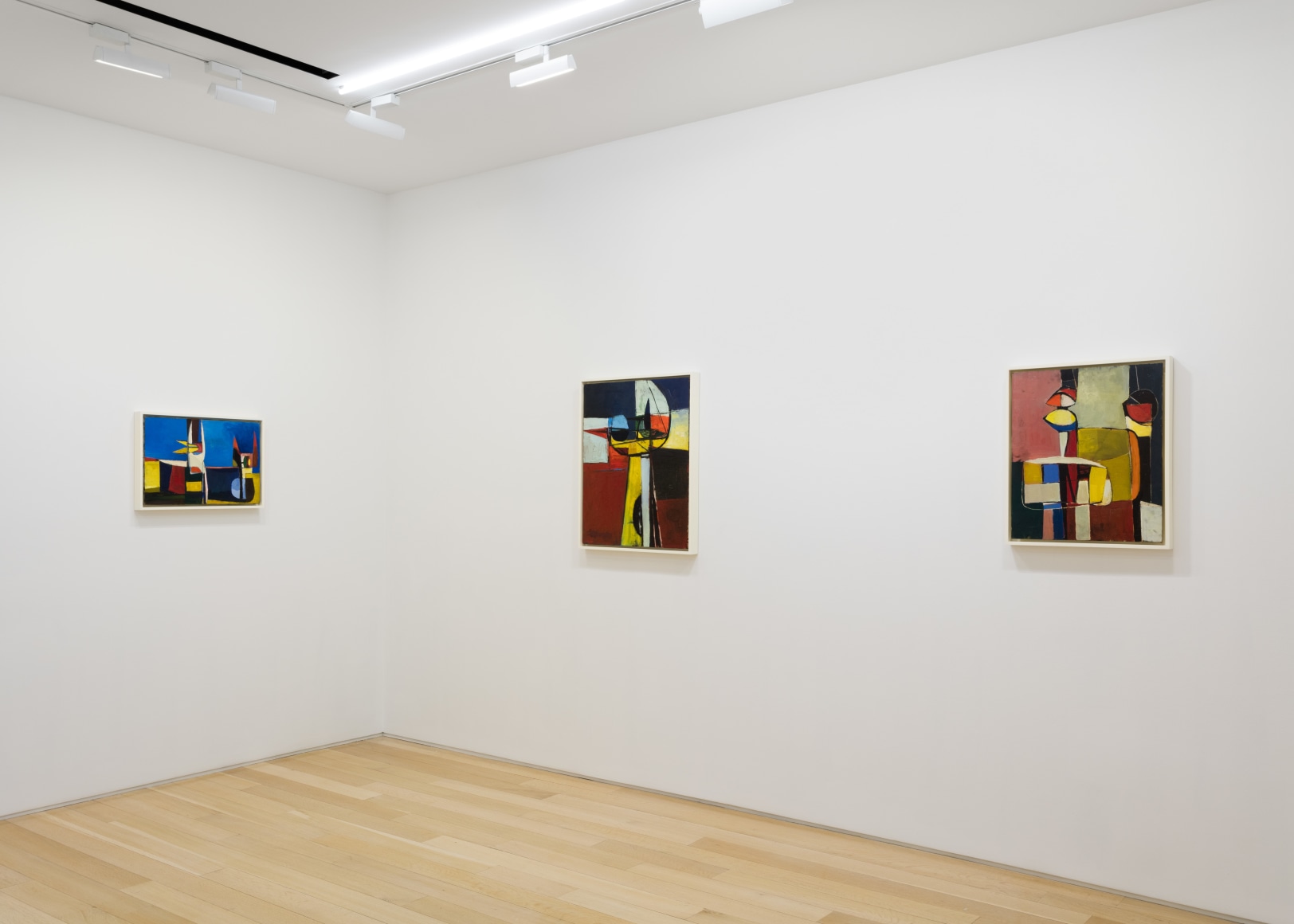 installation view of Richard diebenkorn paintings and drawings