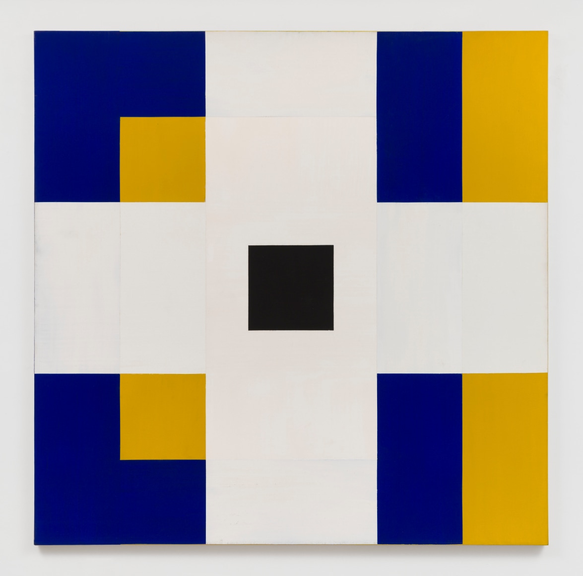 Geometric abstract painting