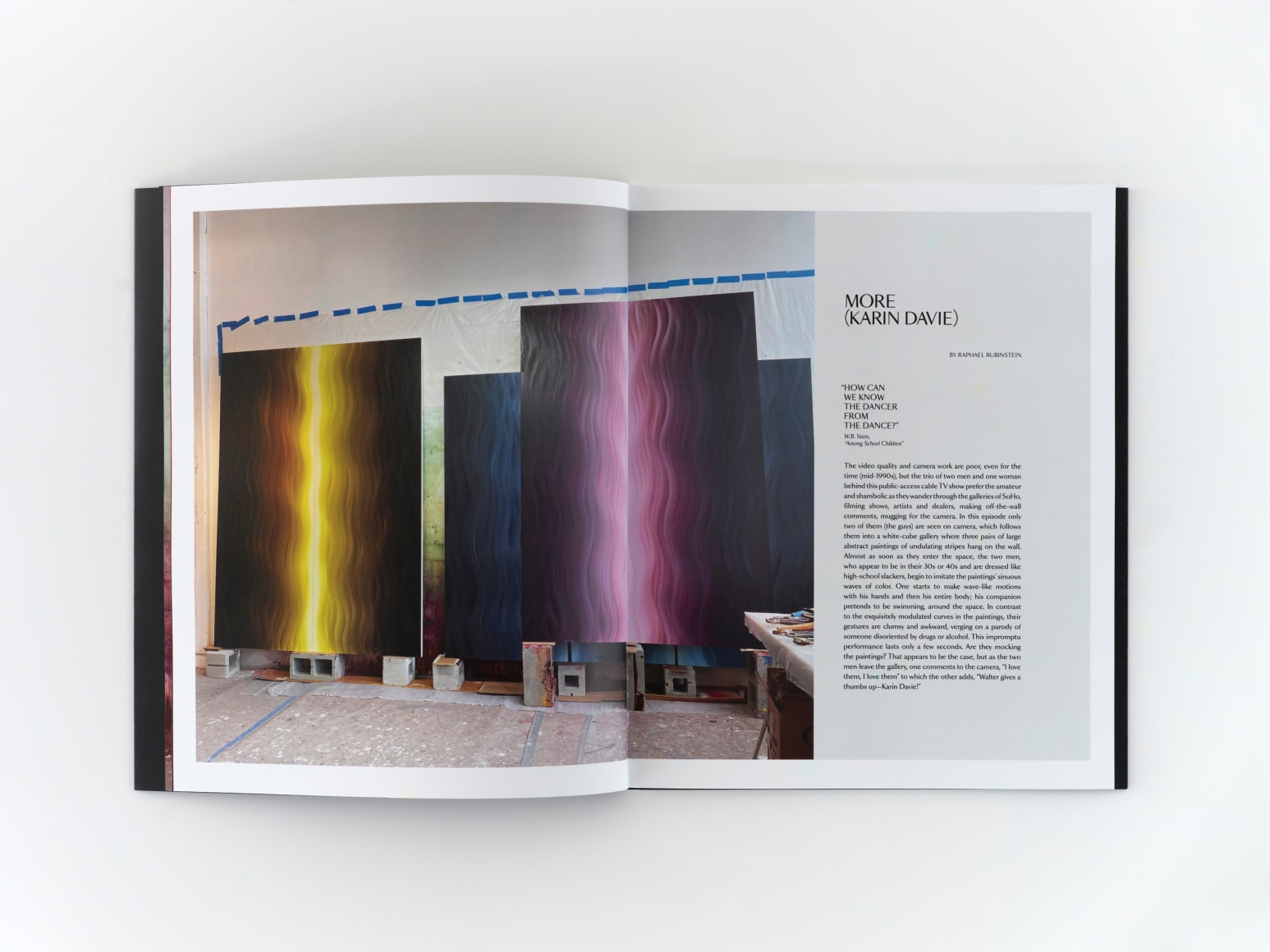 image of a softcover book interior