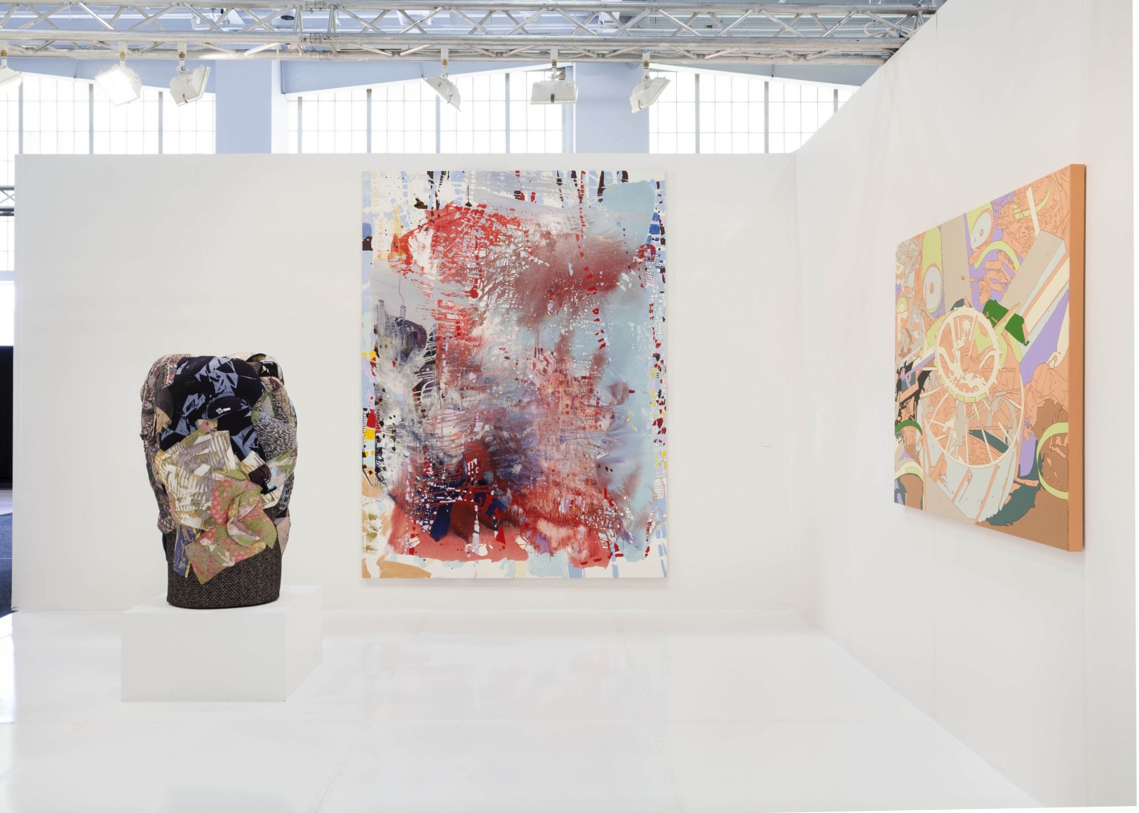 Booth installation view