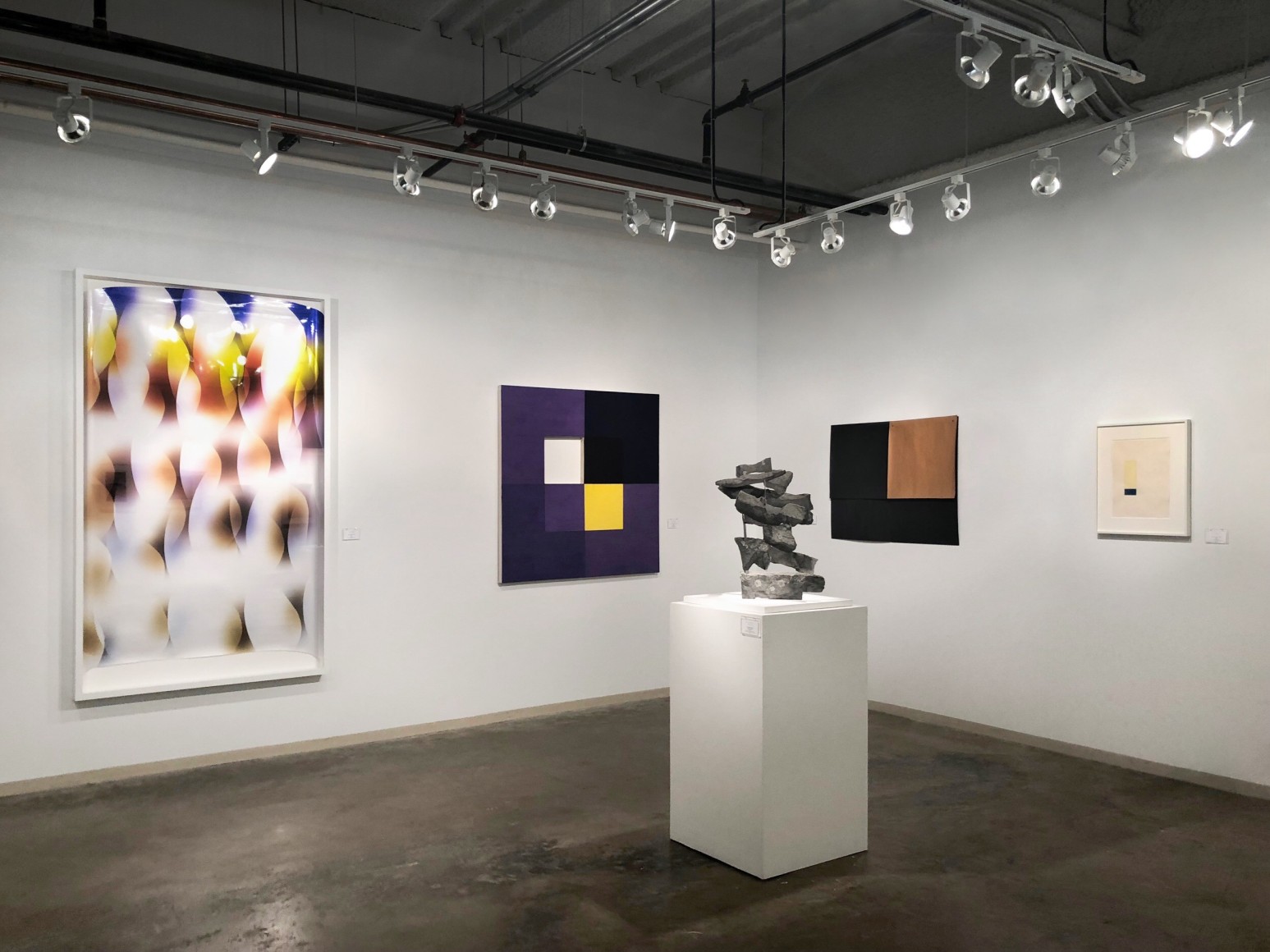 installation view from Dallas Art Fair