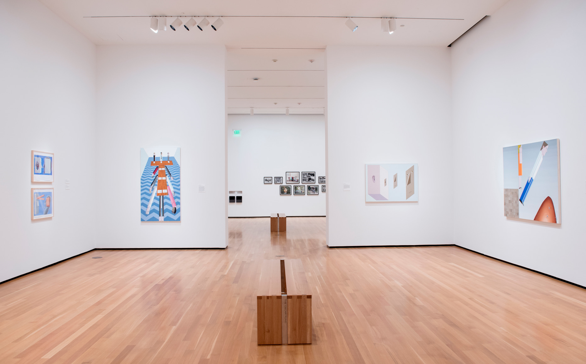 MERNET LARSEN, Installation view: Mernet Larsen: The Ordinary, Reoriented, Akron Art Museum, Akron, OH, March 16 – September 8, 2019
