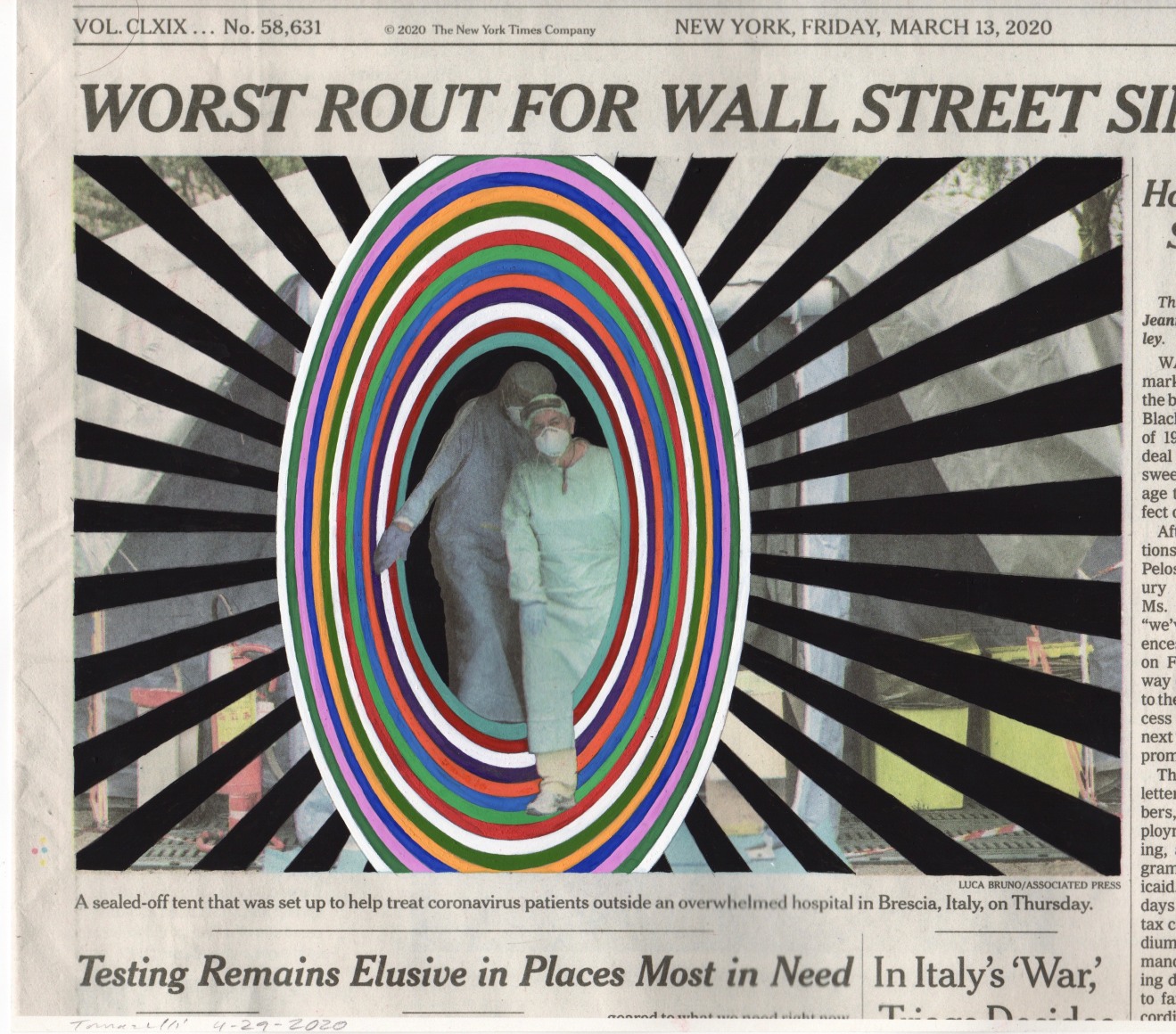 FRED TOMASELLI March 13, 2020