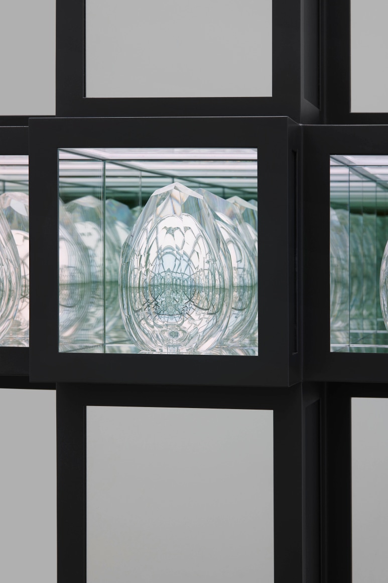 Crystal Landscape Painting (Mineral) Detail