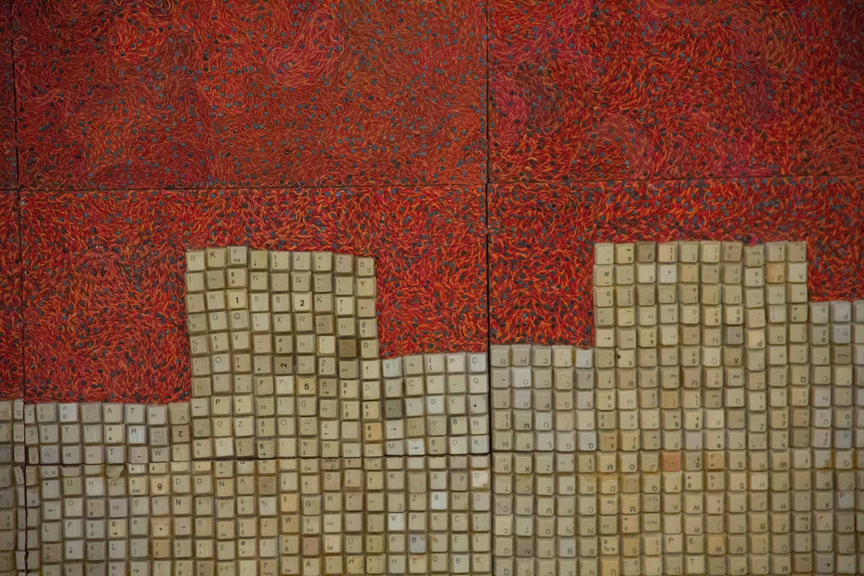 ELIAS SIME Tightrope: Noiseless 14, 2019 (detail)