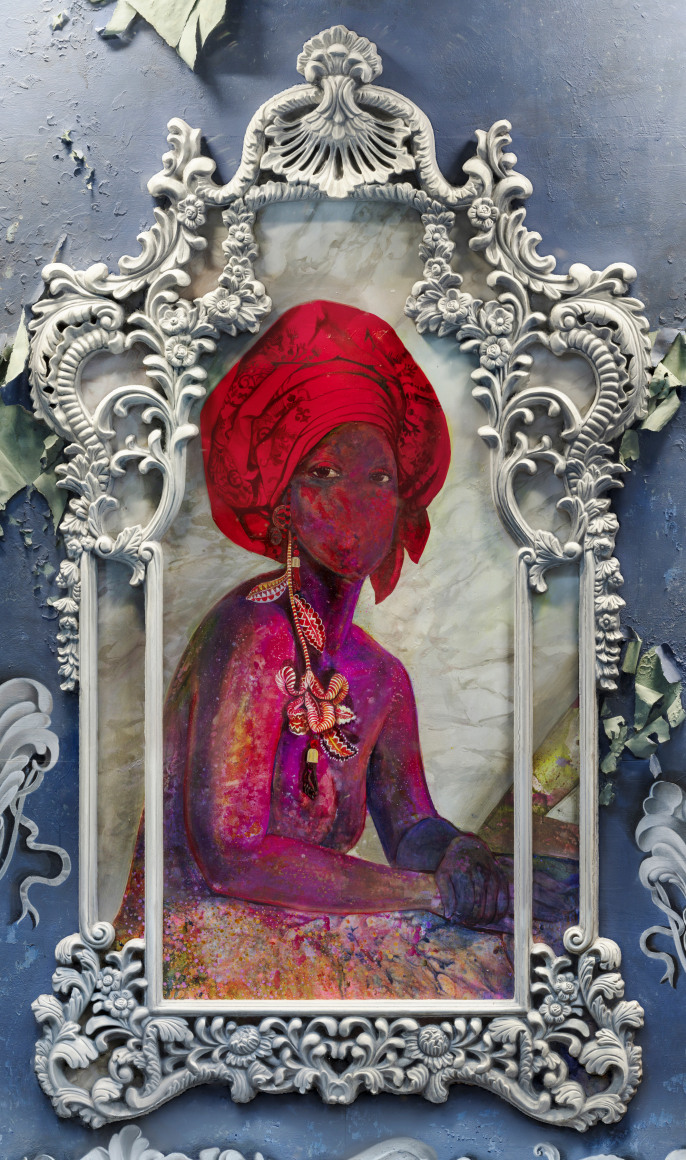 FIRELEI B&Aacute;EZ For Am&eacute;thyste and Ath&eacute;na&iuml;re (Exiled Muses Beyond Jean Luc Nancy&rsquo;s Canon), Anacaonas, 2018 (detail)