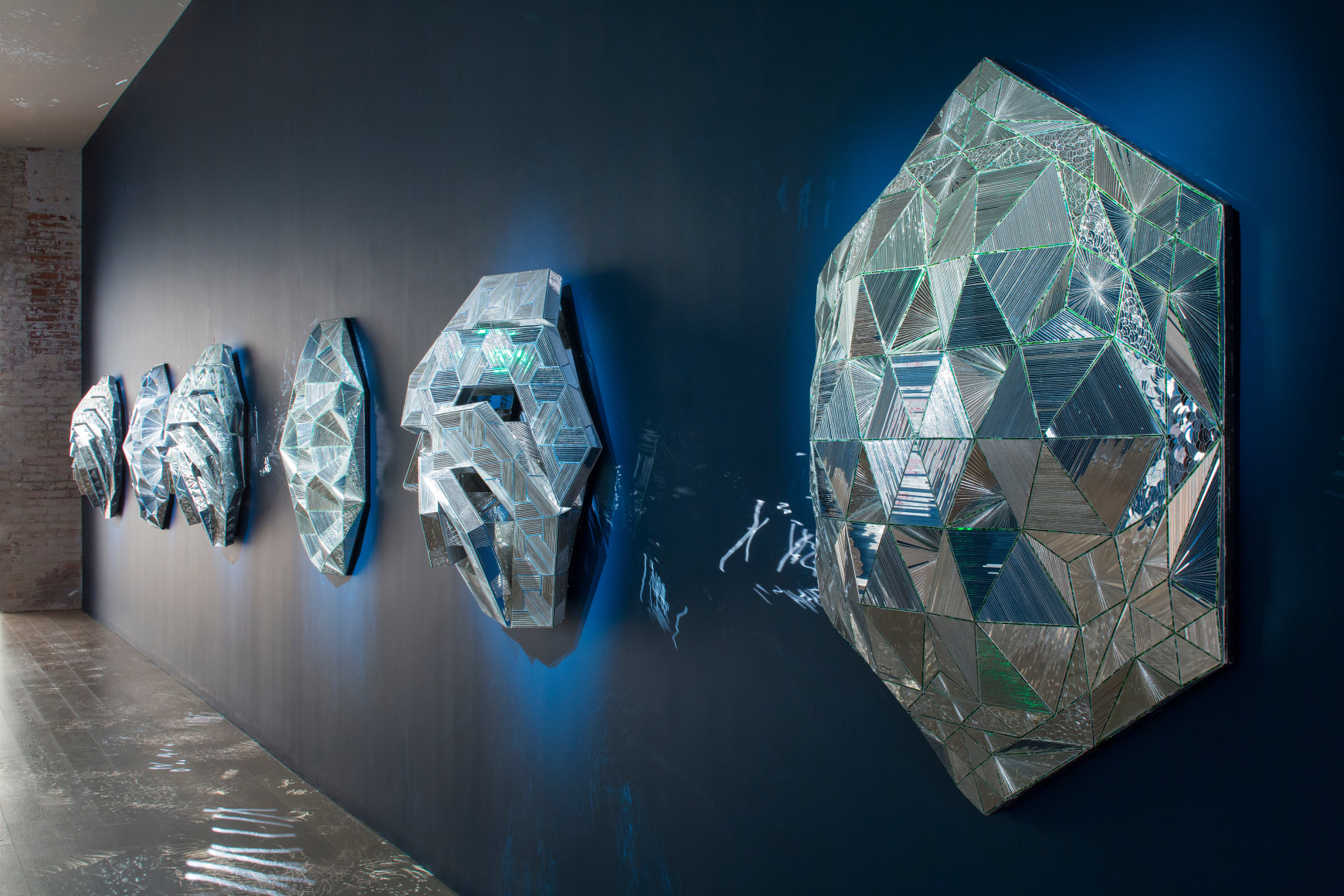 MONIR SHAHROUDY FARMANFARMAIAN, Installation view:&nbsp;Lineages,&nbsp;Savannah College of Art and Design Museum of Art,&nbsp;Savannah, GA,&nbsp;January 31 - August 6, 2017