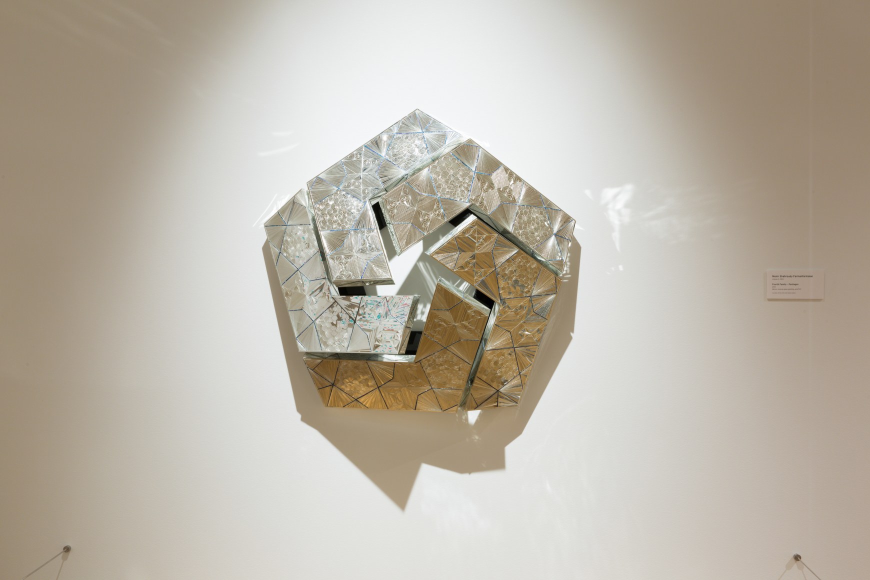 MONIR SHAHROUDY FARMANFARMAIAN, Installation view:&nbsp;Mirror Variations: The Art of Monir Shahroudy Farmanfarmaian,&nbsp;Grand Rapids Art Museum, MI,&nbsp;May 19, 2018 &ndash; October 7, 2018