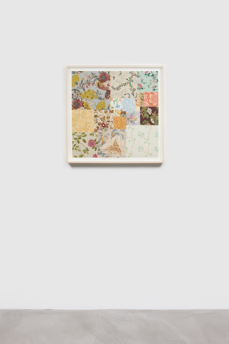 SPENCER FINCH&nbsp;, The Brain &mdash; is wider than the Sky (squared square of order 21 for Emily Dickinson)