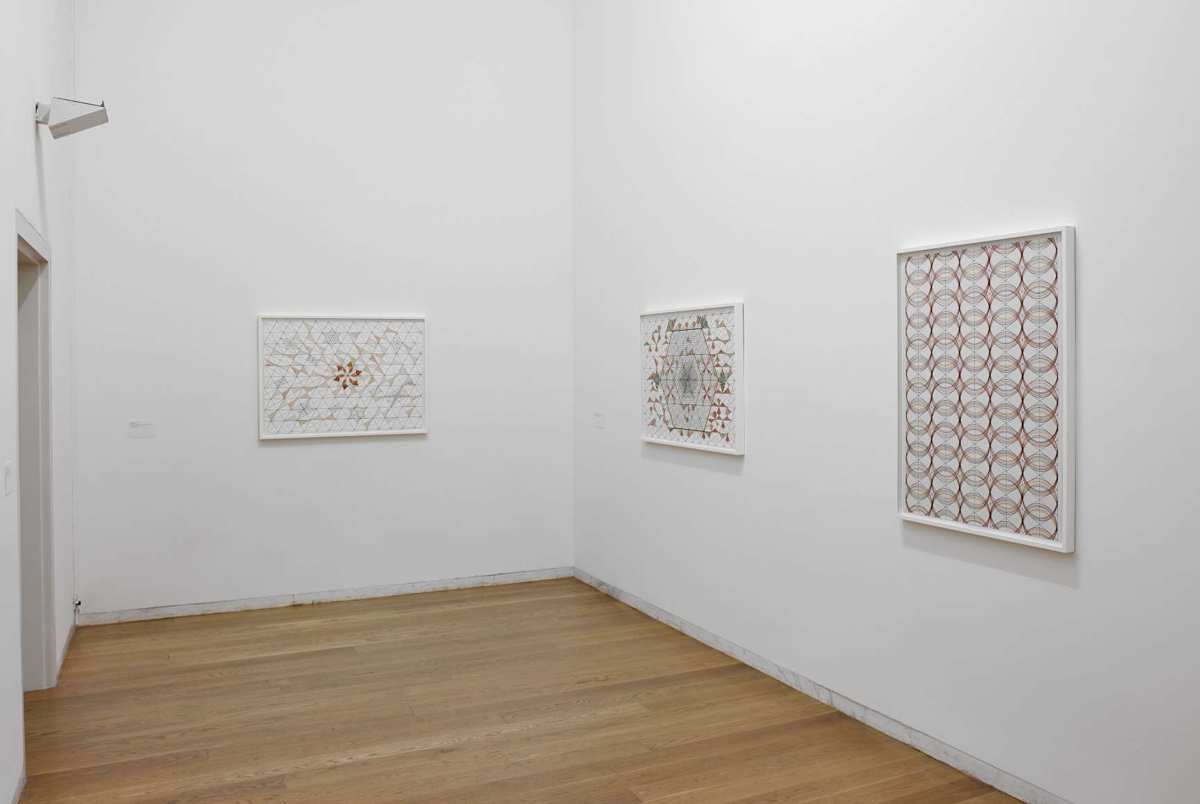 MONIR SHAHROUDY FARMANFARMAIAN, Installation view:&nbsp;Monir Shahroudy Farmanfarmaian: Infinite Possibility. Mirror Works and Drawings 1974&ndash;2014,&nbsp;Serralves Museum of Contemporary Art, Porto, Portugal,&nbsp;October 9, 2014 - January 11, 2015