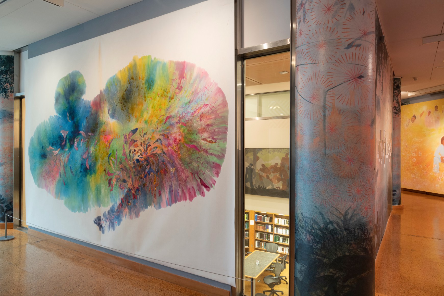 FIRELEI B&Aacute;EZ, Installation view:&nbsp;Joy Out of Fire, presented by The Studio Museum in Harlem,&nbsp;on view at The Schomburg Center for Research in Black Culture, May 1 -November 24, 2018