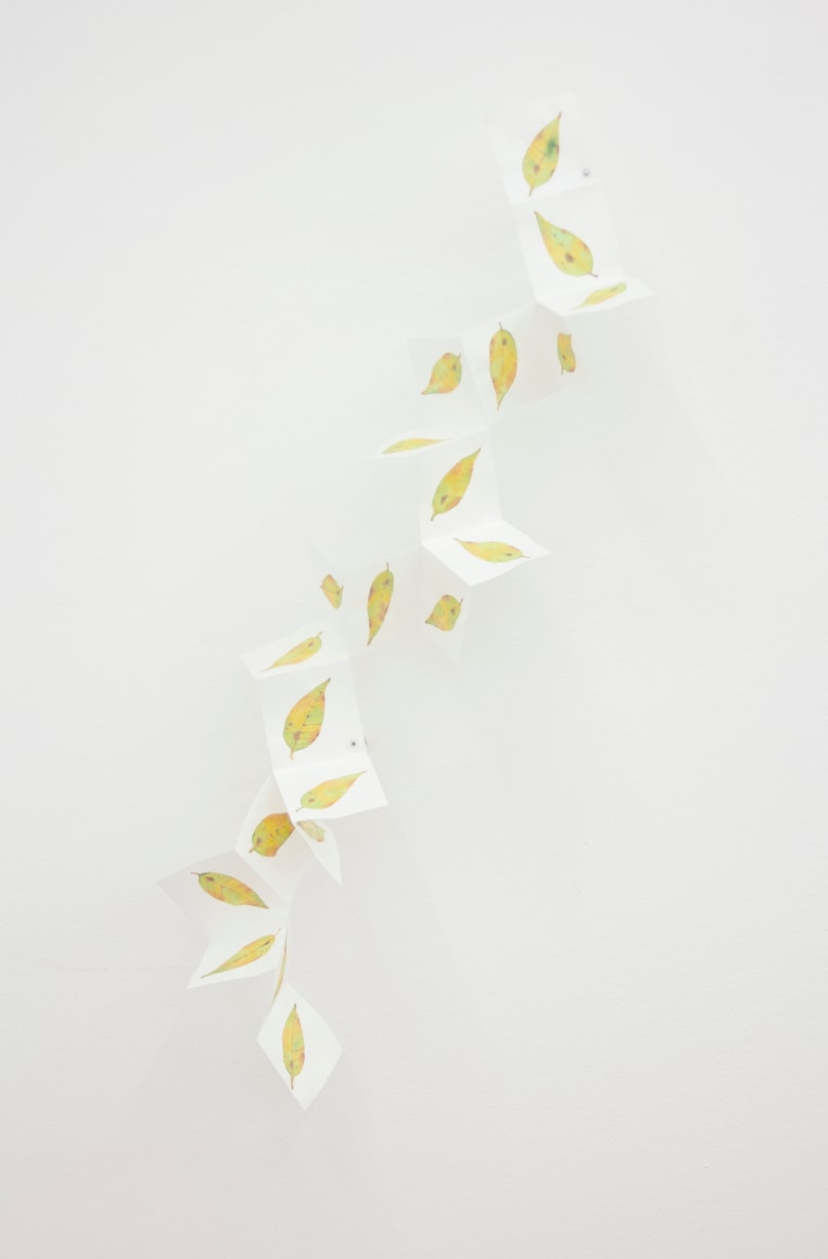 SPENCER FINCH, Falling Leaf (hickory)