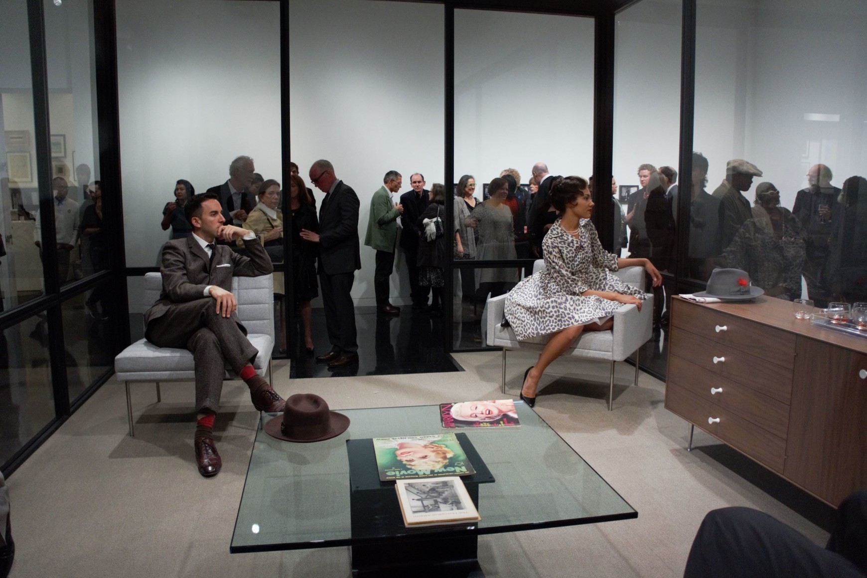 Installation view: Josiah McElheny, Two Clubs for the Arts Club of Chicago, Arts Club of Chicago, IL, September 17 - December 13, 2013