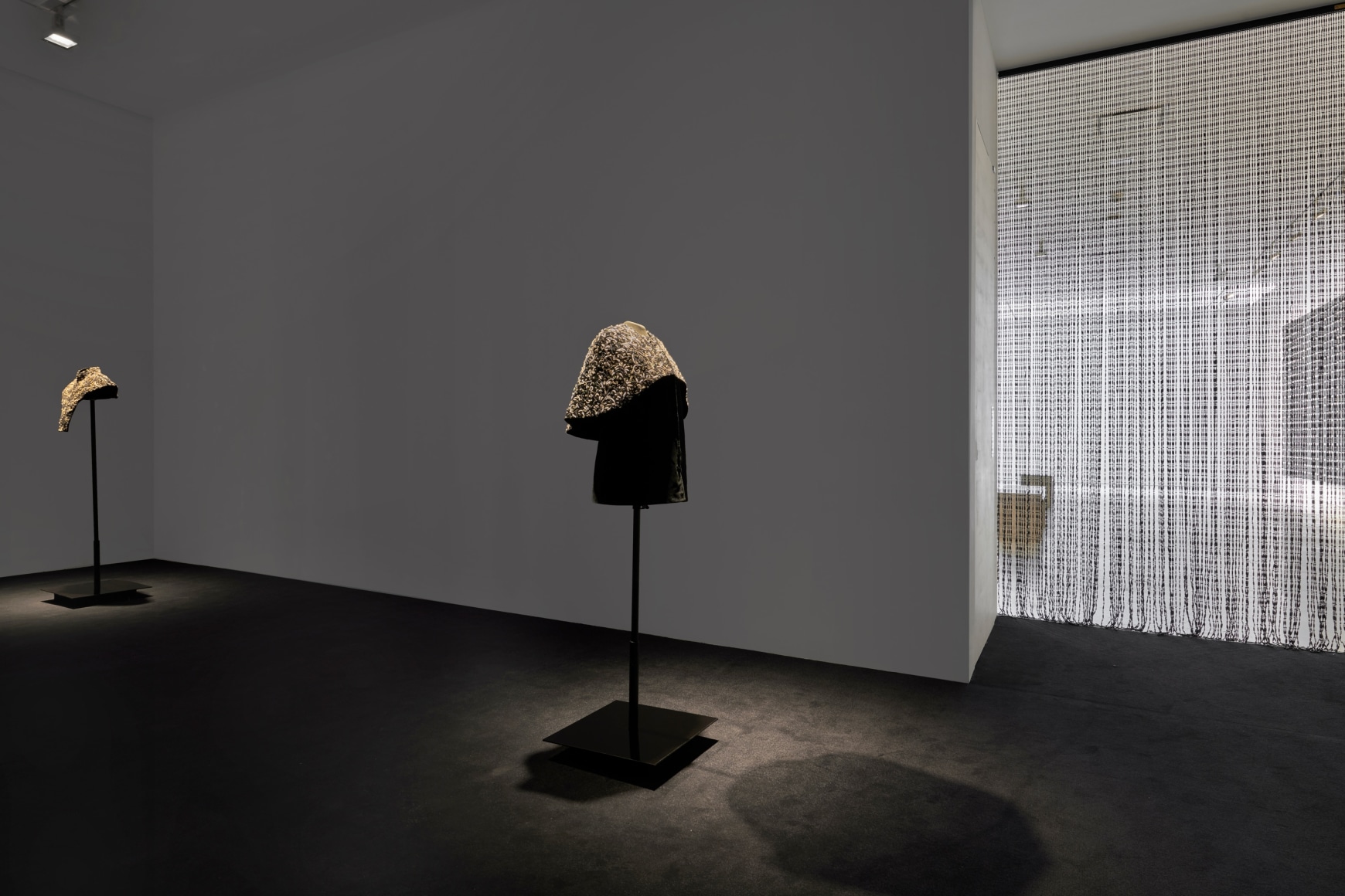 Installation view, Teresa Margolles,&nbsp;El asesinato cambia el mundo / Assassination changes the world,&nbsp;James Cohan, 48 Walker Street, January 10 - March 1, 2020