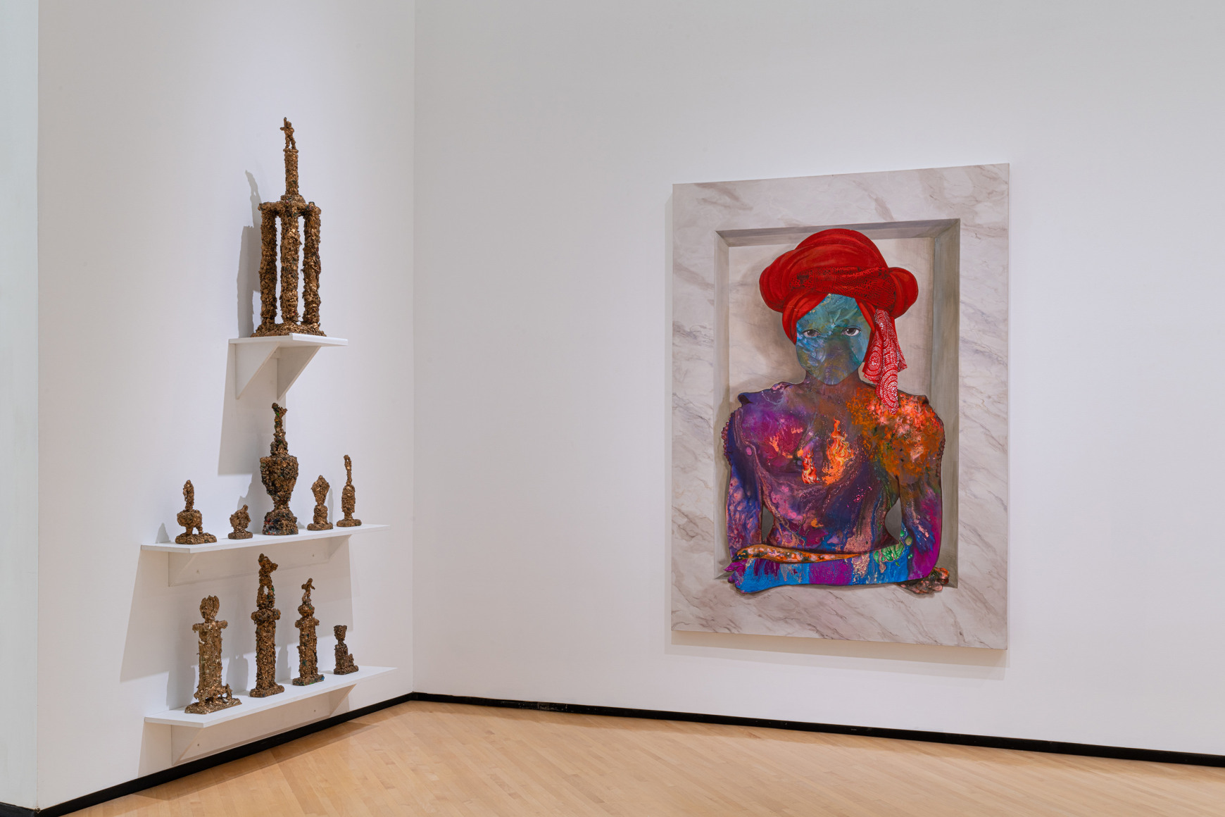 FIRELEI B&Aacute;EZ For Marie-Louise Coidavid, exiled, keeper of order, Anacaona, 2017