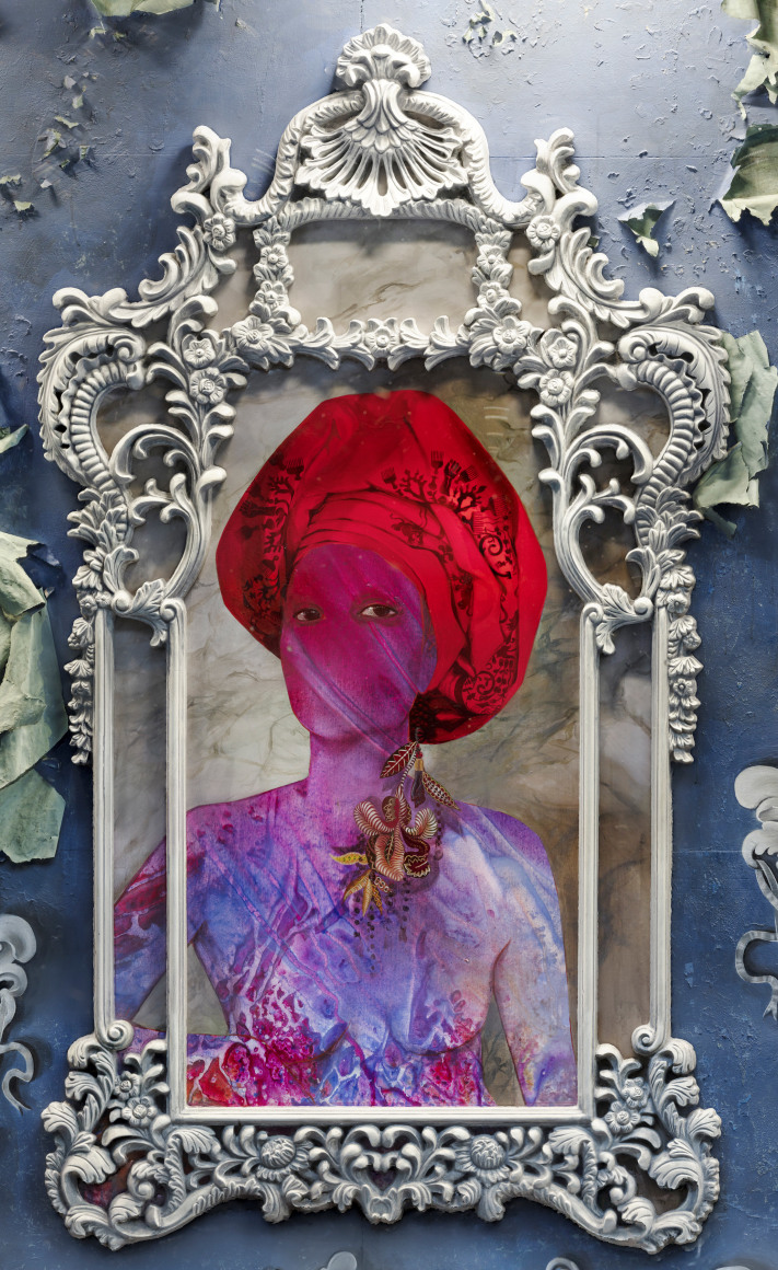 FIRELEI B&Aacute;EZ For Am&eacute;thyste and Ath&eacute;na&iuml;re (Exiled Muses Beyond Jean Luc Nancy&rsquo;s Canon), Anacaonas, 2018 (detail)