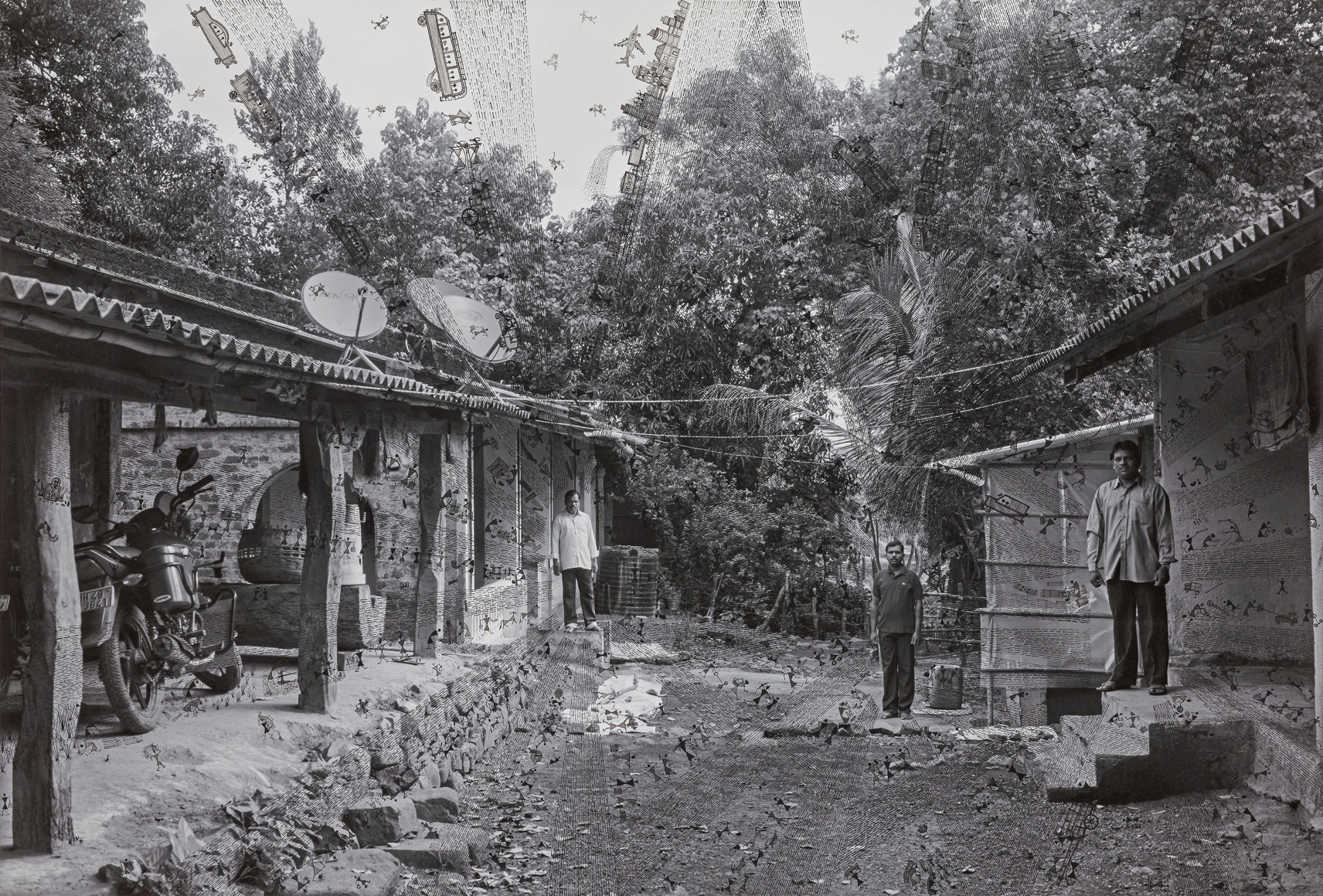 GAURI GILL and RAJESH VANGAD, Three Suns, 2019,&nbsp;from the series Fields of Sight