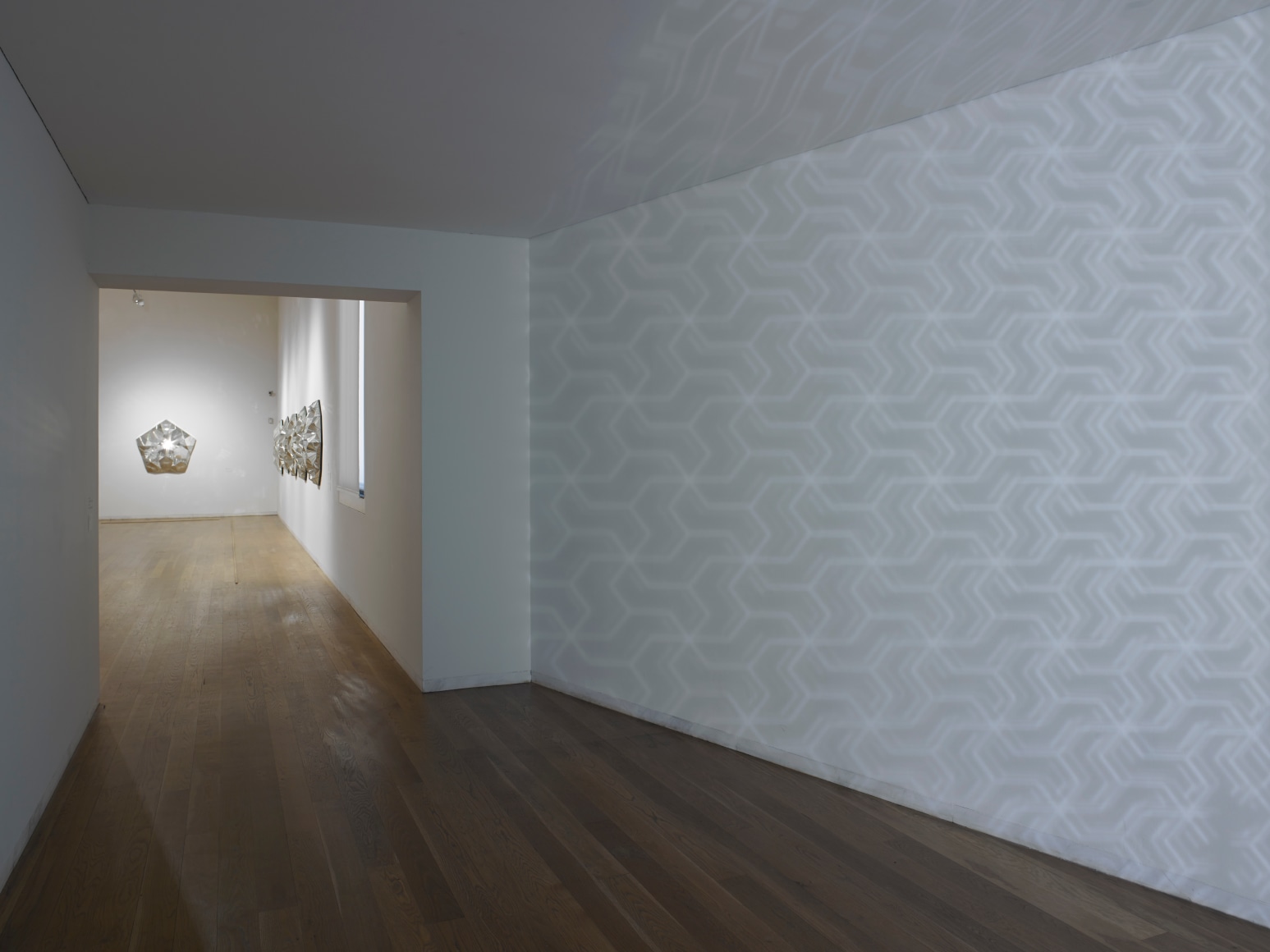 MONIR SHAHROUDY FARMANFARMAIAN, Installation view:&nbsp;Monir Shahroudy Farmanfarmaian: Infinite Possibility. Mirror Works and Drawings 1974&ndash;2014,&nbsp;Serralves Museum of Contemporary Art, Porto, Portugal,&nbsp;October 9, 2014 - January 11, 2015