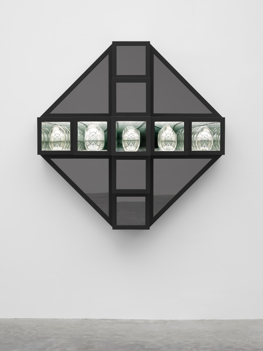 JOSIAH McELHENY Crystal Landscape Painting (Rocks)