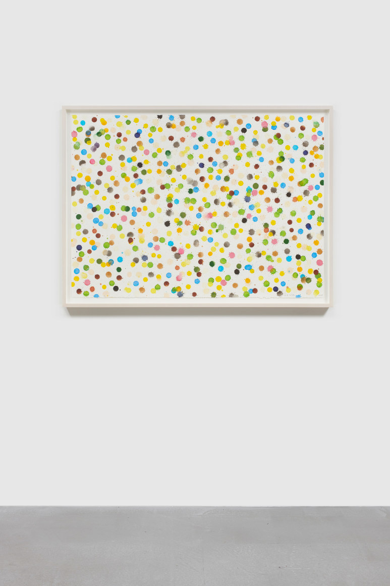 SPENCER FINCH&nbsp;, Word Rain (Better than &mdash; Music!)