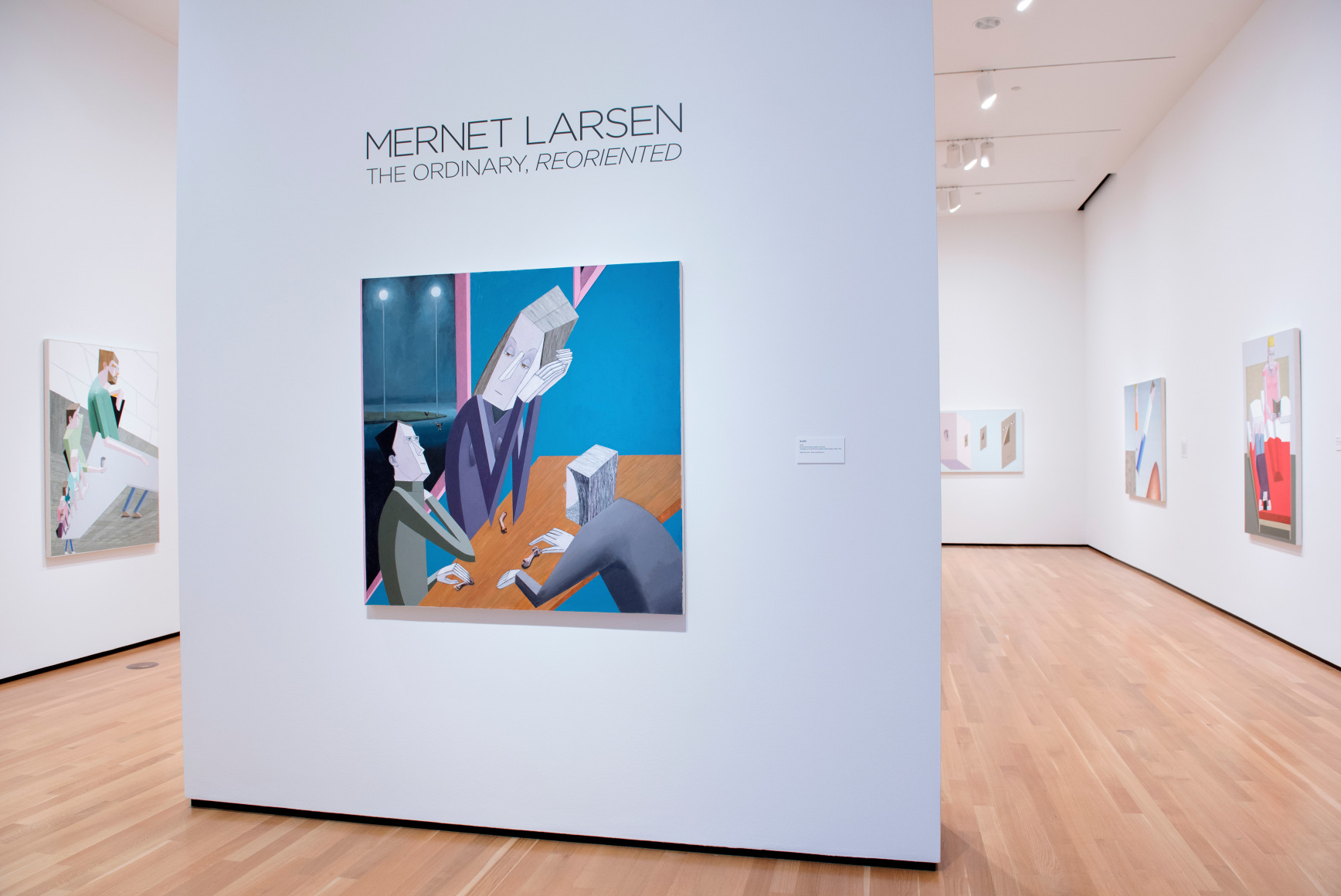 MERNET LARSEN, Installation view: Mernet Larsen: The Ordinary, Reoriented, Akron Art Museum, Akron, OH, March 16 – September 8, 2019