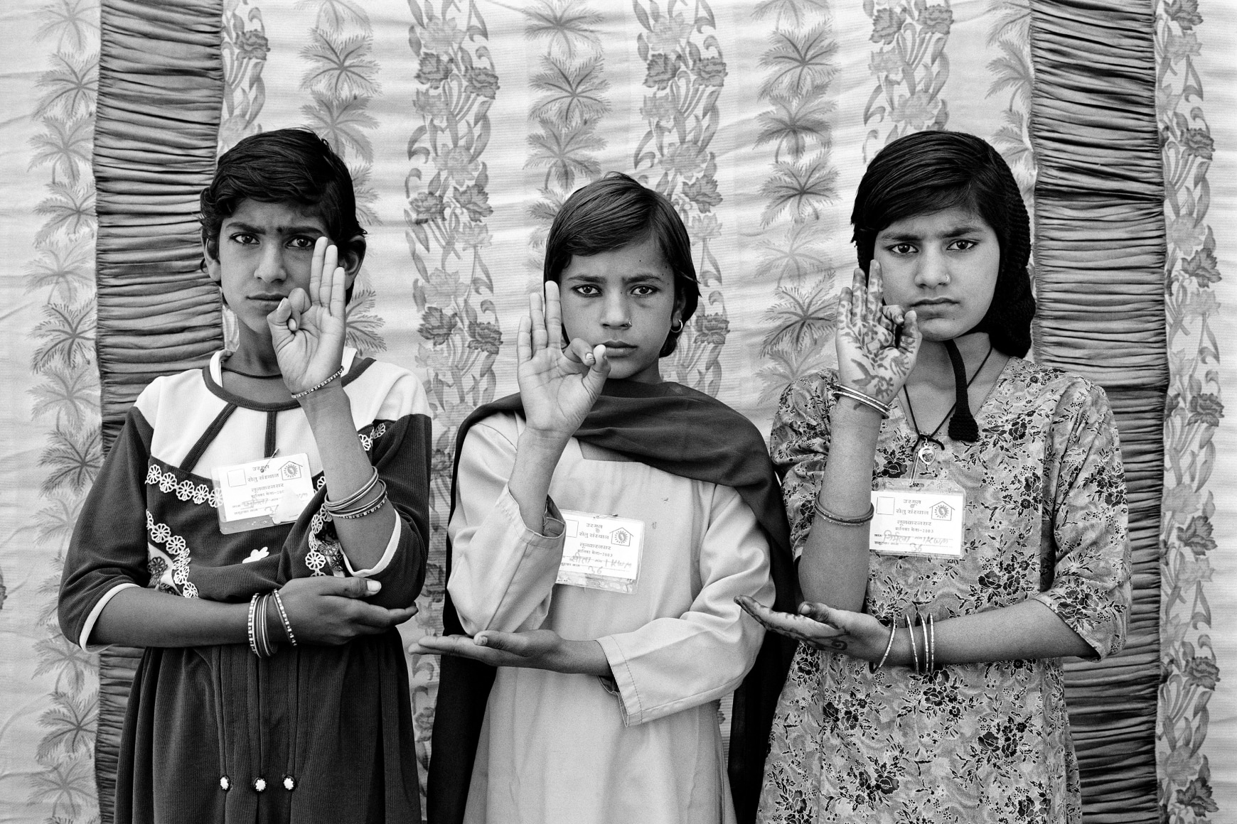 GAURI GILL, &lsquo;Sunita, Sita and Nirmala&rsquo;, from the series &lsquo;Balika Mela&rsquo;