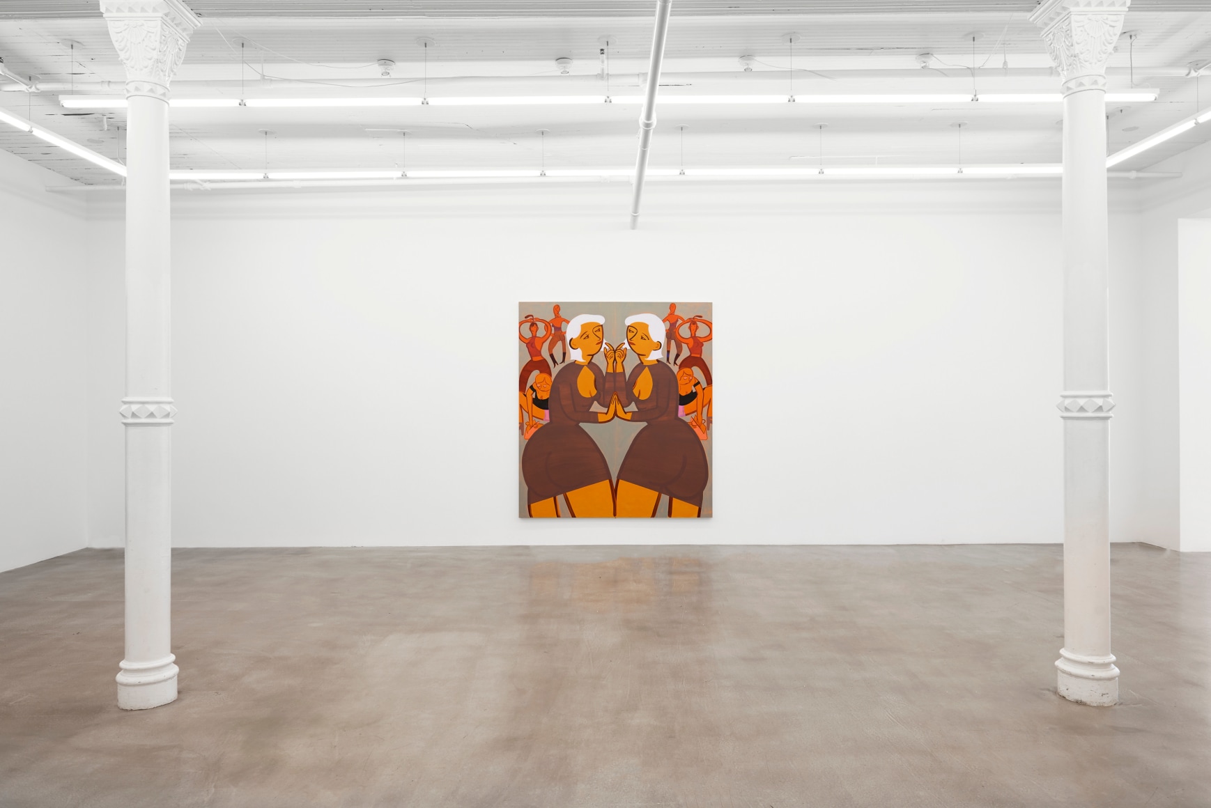 Installation view, James Cohan, 2018