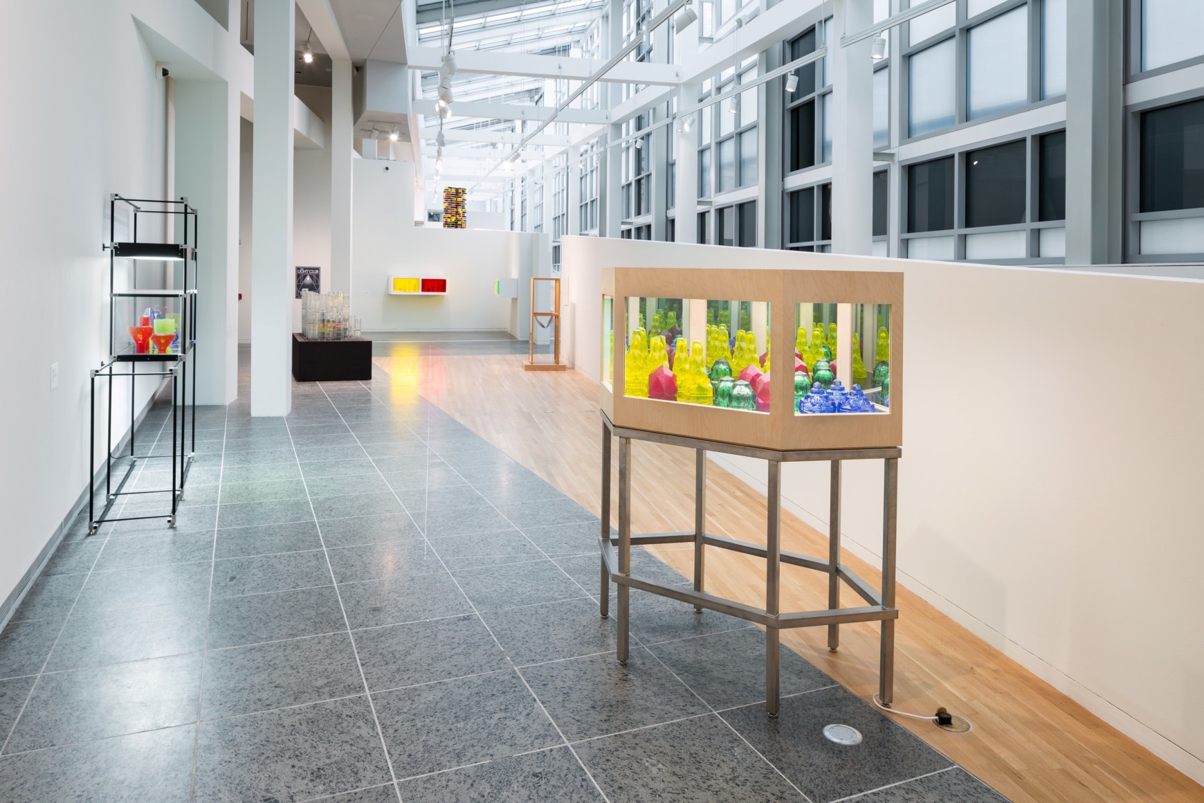 Installation view: Josiah McElheny, Towards a Light Club, Wexner Center for the Arts, Columbus, OH, January 27 - April 7, 2013