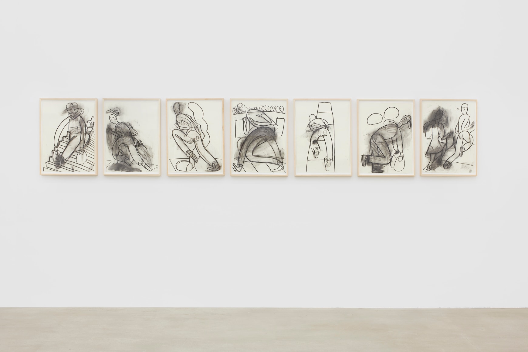 Installation view, Grace Weaver:&nbsp;STEPS,&nbsp;291 Grand St, July 15 - September 13, 2020