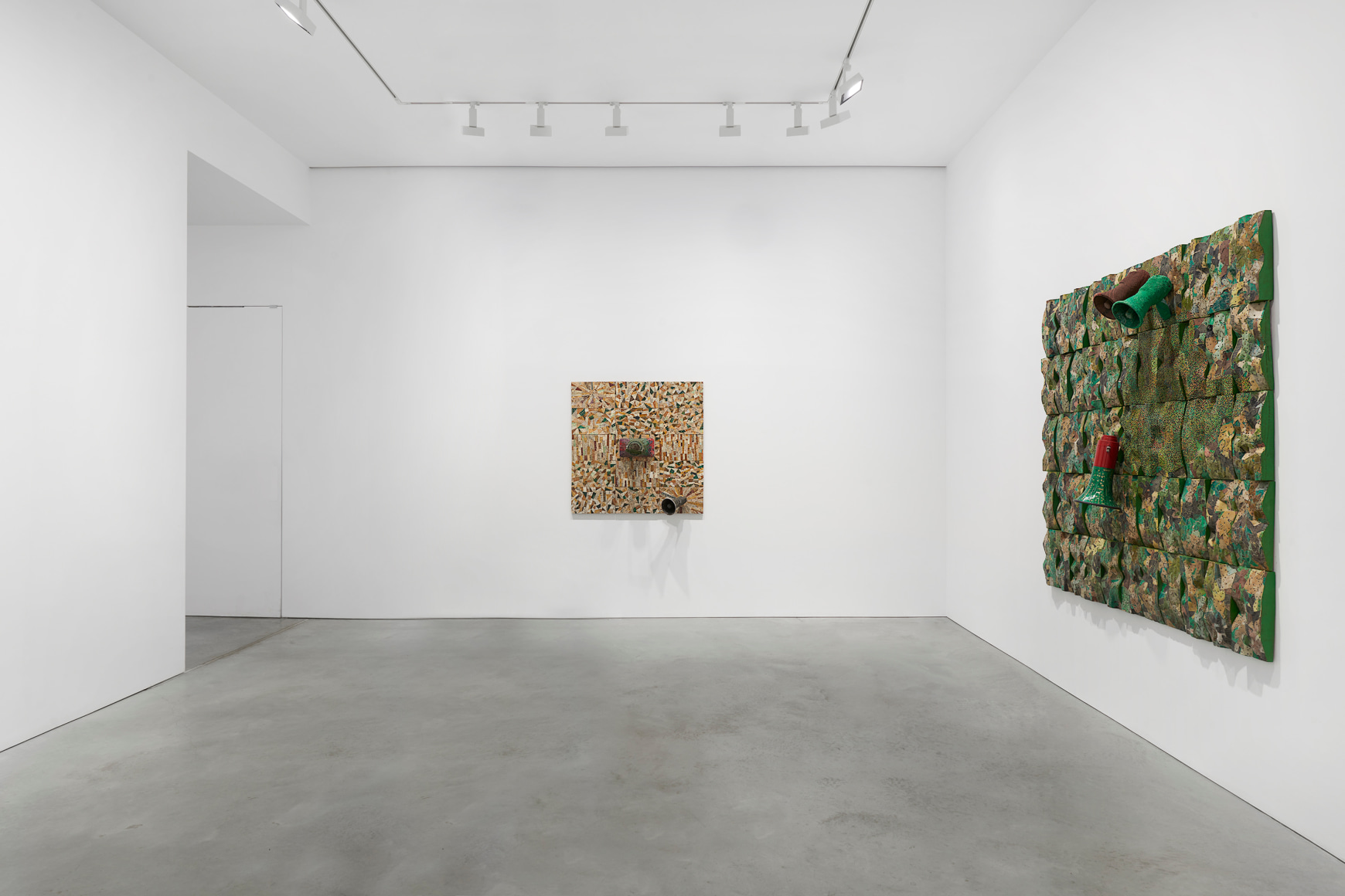 Installation views, Elias Sime,&nbsp;TIGHTROPE: ECHO!?, James Cohan, 48 Walker St, March 19 - April 24, 2021&nbsp;