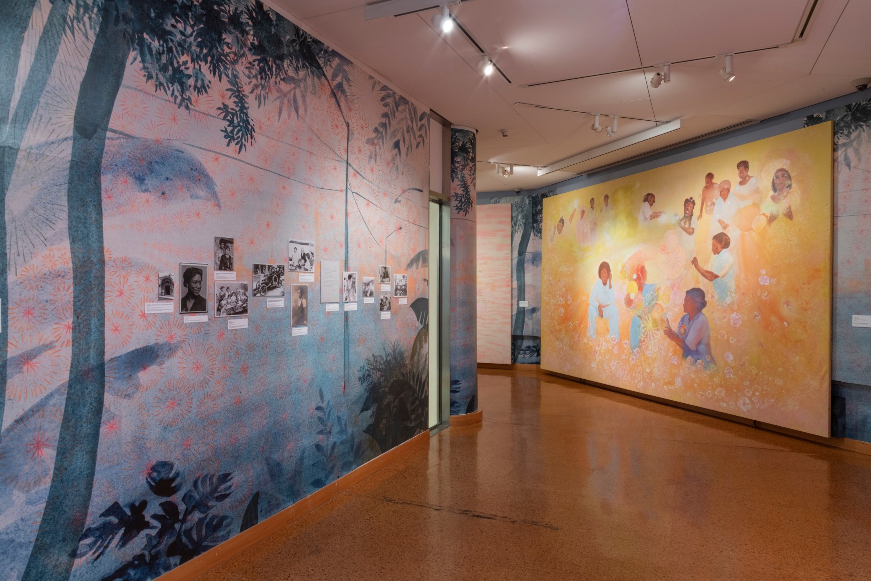 FIRELEI B&Aacute;EZ, Installation view:&nbsp;Joy Out of Fire, presented by The Studio Museum in Harlem,&nbsp;on view at The Schomburg Center for Research in Black Culture, May 1 -November 24, 2018