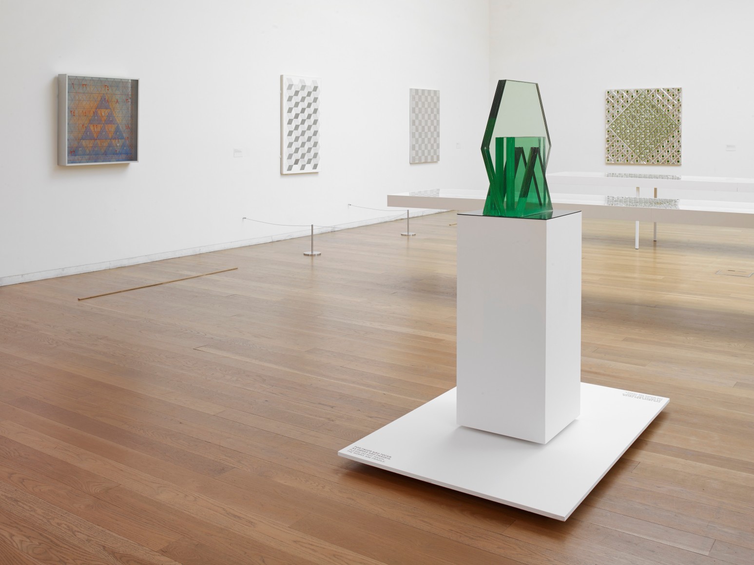 MONIR SHAHROUDY FARMANFARMAIAN, Installation view:&nbsp;Monir Shahroudy Farmanfarmaian: Infinite Possibility. Mirror Works and Drawings 1974&ndash;2014,&nbsp;Serralves Museum of Contemporary Art, Porto, Portugal,&nbsp;October 9, 2014 - January 11, 2015