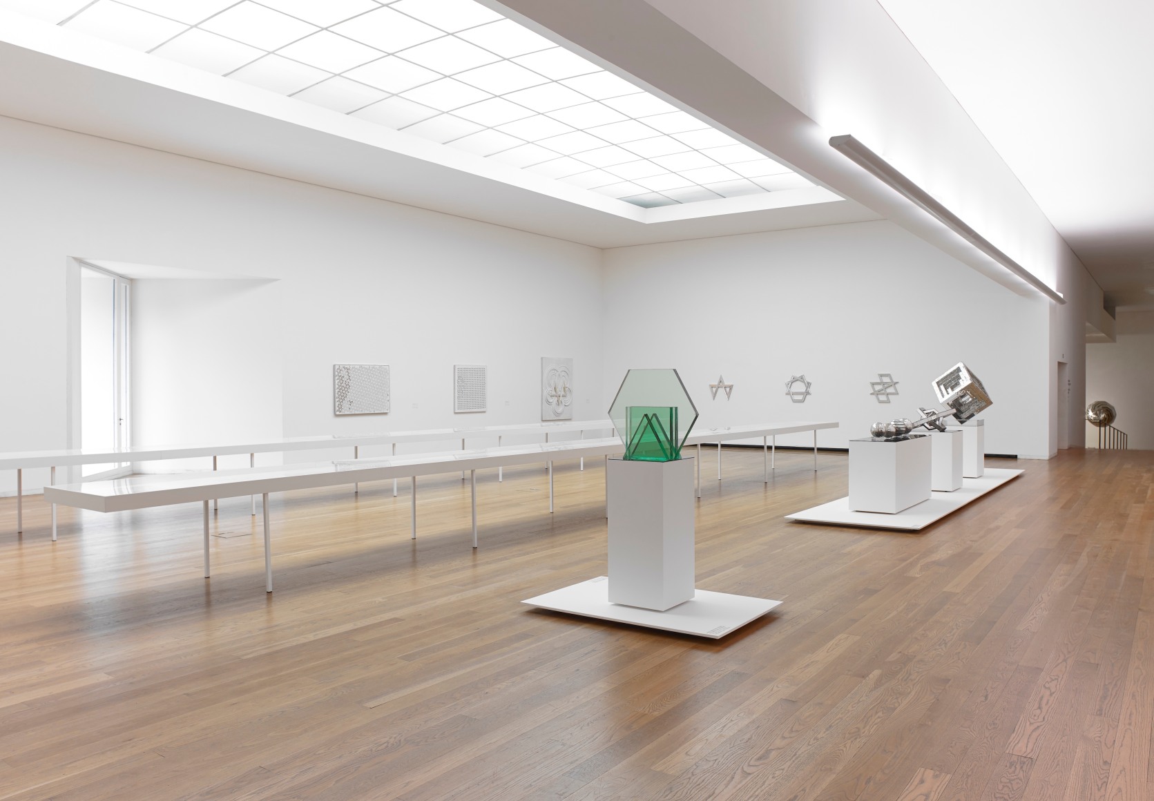 MONIR SHAHROUDY FARMANFARMAIAN, Installation view:&nbsp;Monir Shahroudy Farmanfarmaian: Infinite Possibility. Mirror Works and Drawings 1974&ndash;2014,&nbsp;Serralves Museum of Contemporary Art, Porto, Portugal,&nbsp;October 9, 2014 - January 11, 2015