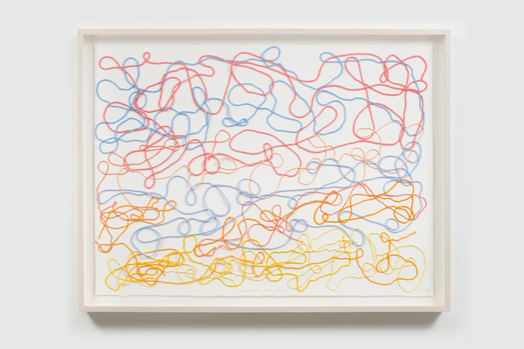 SPENCER FINCH, Western Mystery (She sweeps with many-colored Brooms) #2