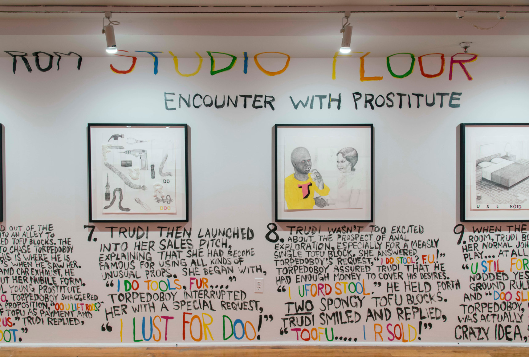 Installation view,&nbsp;Trenton Doyle Hancock: Skin and Bones, 20 Years of Drawing,&nbsp;Studio Museum in Harlem, March 26 - June 28, 2015