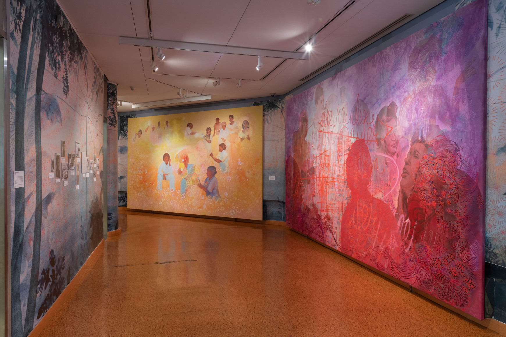 FIRELEI B&Aacute;EZ, Installation view:&nbsp;Joy Out of Fire, presented by The Studio Museum in Harlem,&nbsp;on view at The Schomburg Center for Research in Black Culture, May 1 -November 24, 2018