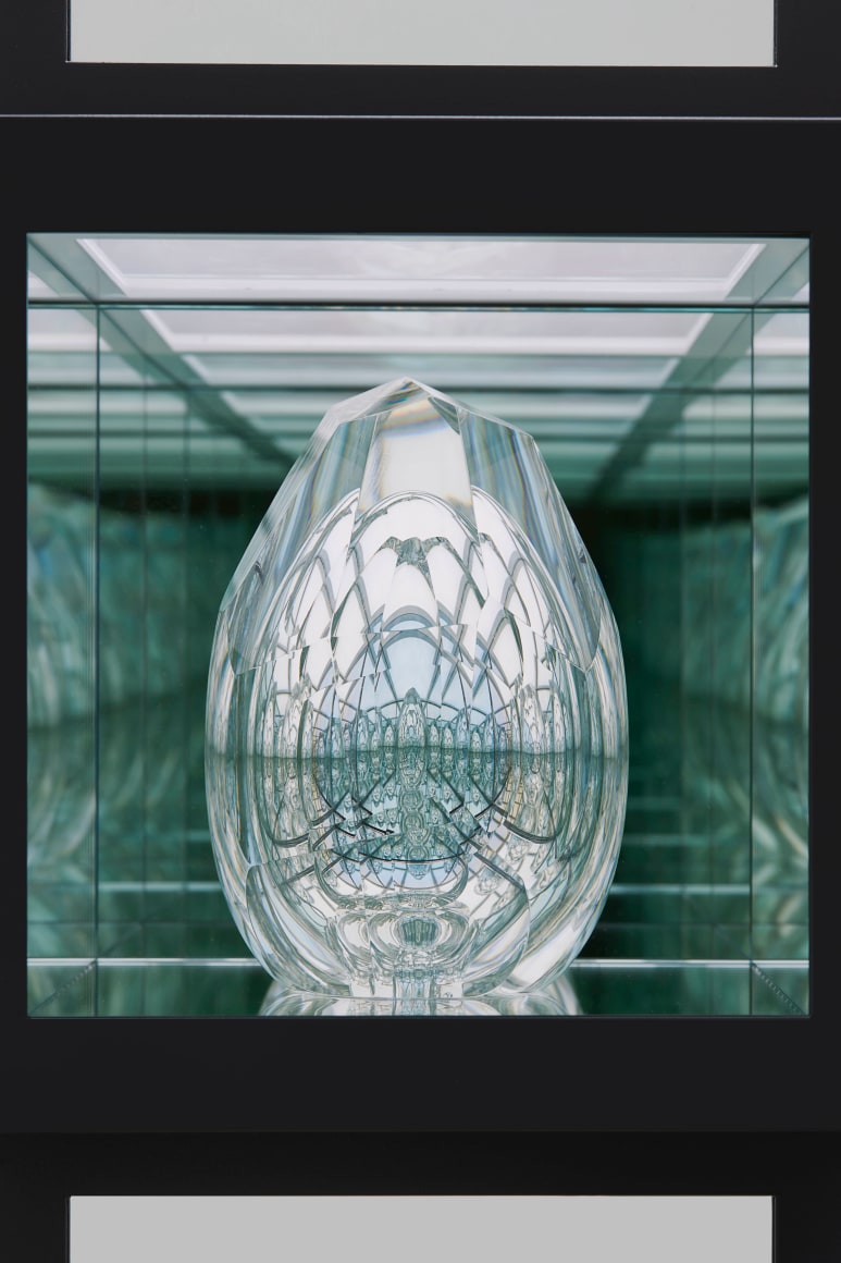 Crystal Landscape Painting (Mineral) Detail