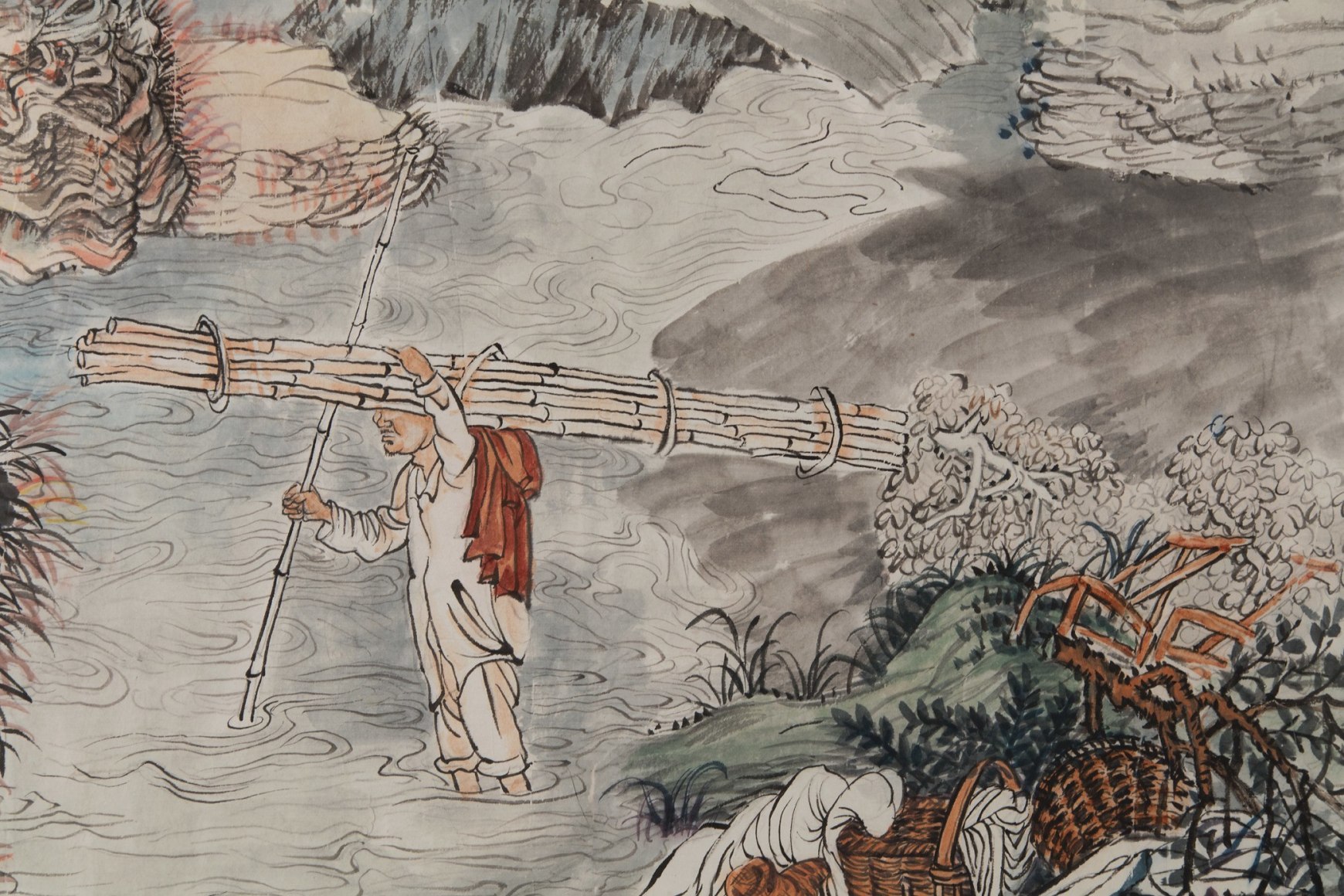 YUN-FEI JI, The Processions, 2017-2018 (detail)
