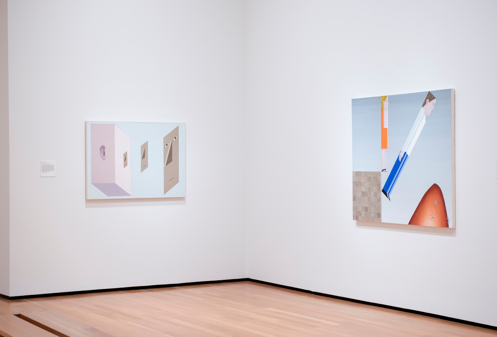 MERNET LARSEN, Installation view: Mernet Larsen: The Ordinary, Reoriented, Akron Art Museum, Akron, OH, March 16 – September 8, 2019