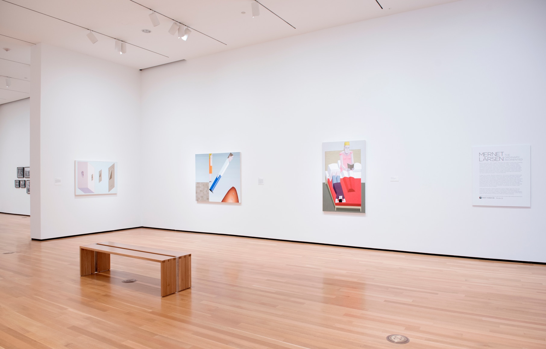 MERNET LARSEN, Installation view: Mernet Larsen: The Ordinary, Reoriented, Akron Art Museum, Akron, OH, March 16 – September 8, 2019