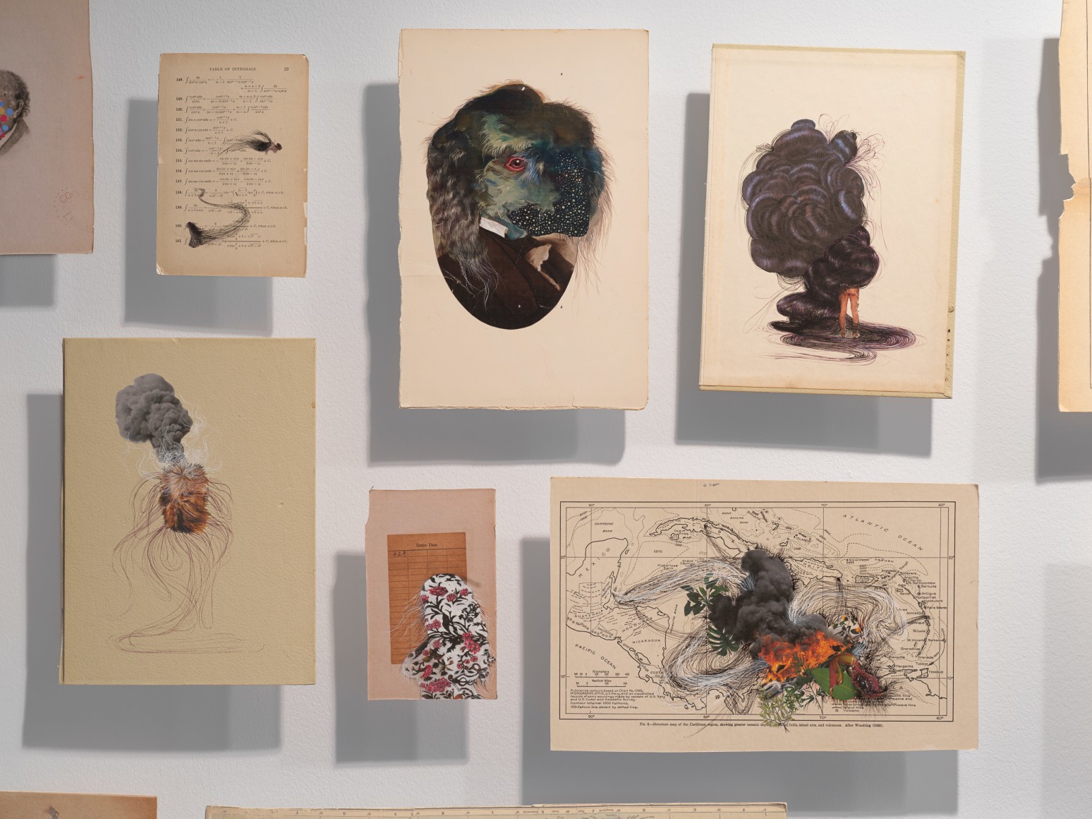 FIRELEI B&Aacute;EZ Those who would douse it (it does not disturb me to accept that there are places where my identity is obscure to me, and the fact that it amazes you does not mean I relinquish it), 2018 (detail)