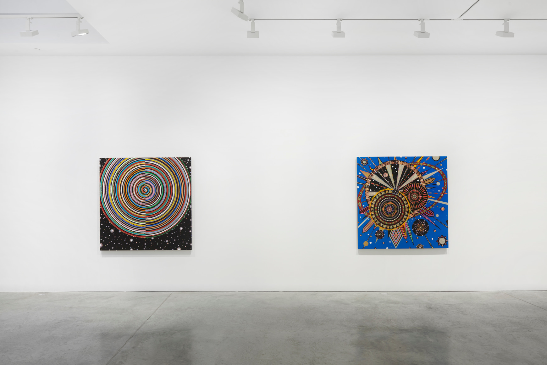 Installation view,&nbsp;Fred Tomaselli, 48 Walker St, October 23 - November 21, 2020